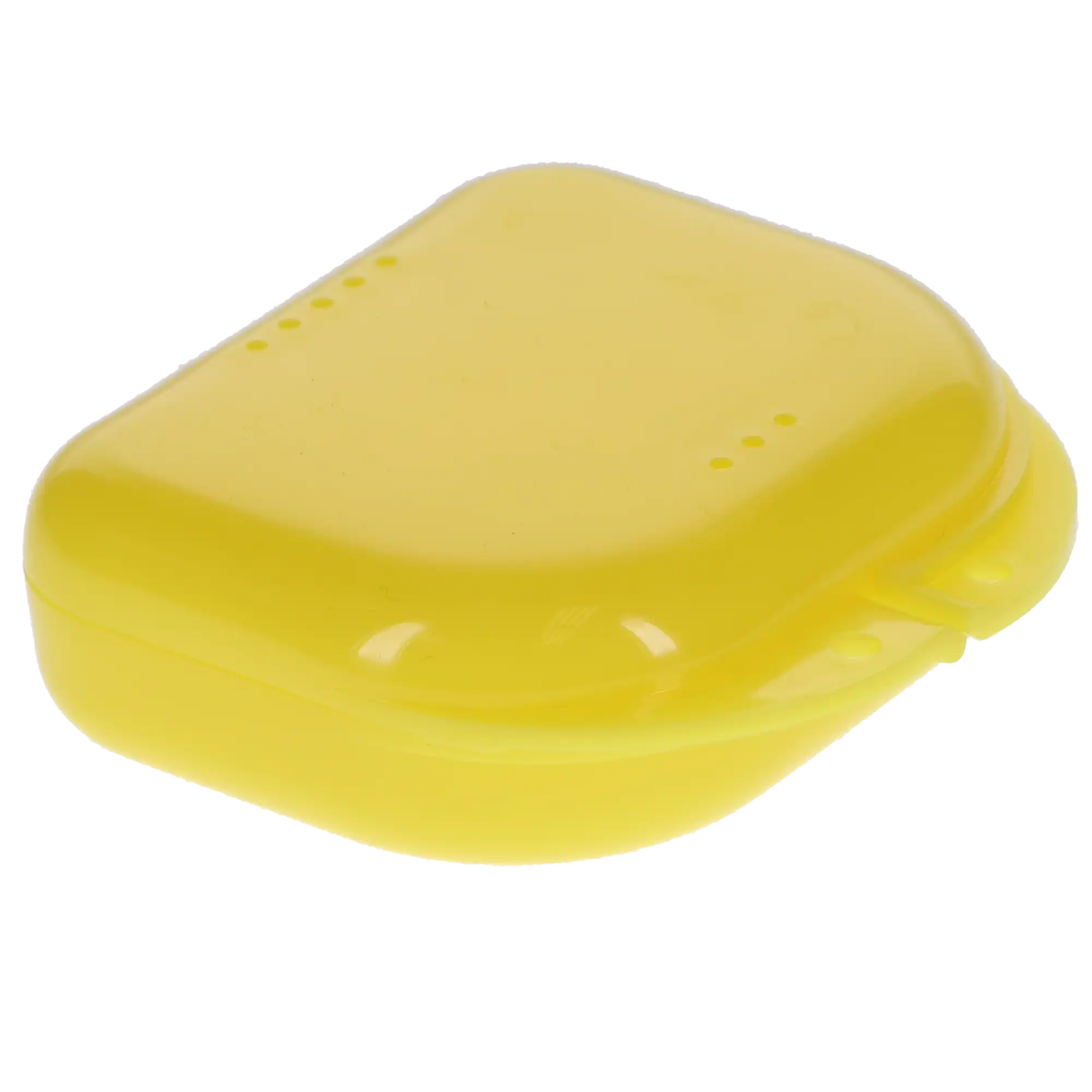 Chroma Retainer Box, 3-1/8" x 3" x 1", Bright Yellow, 12/Pk, CR2000-3X thumbnail 2