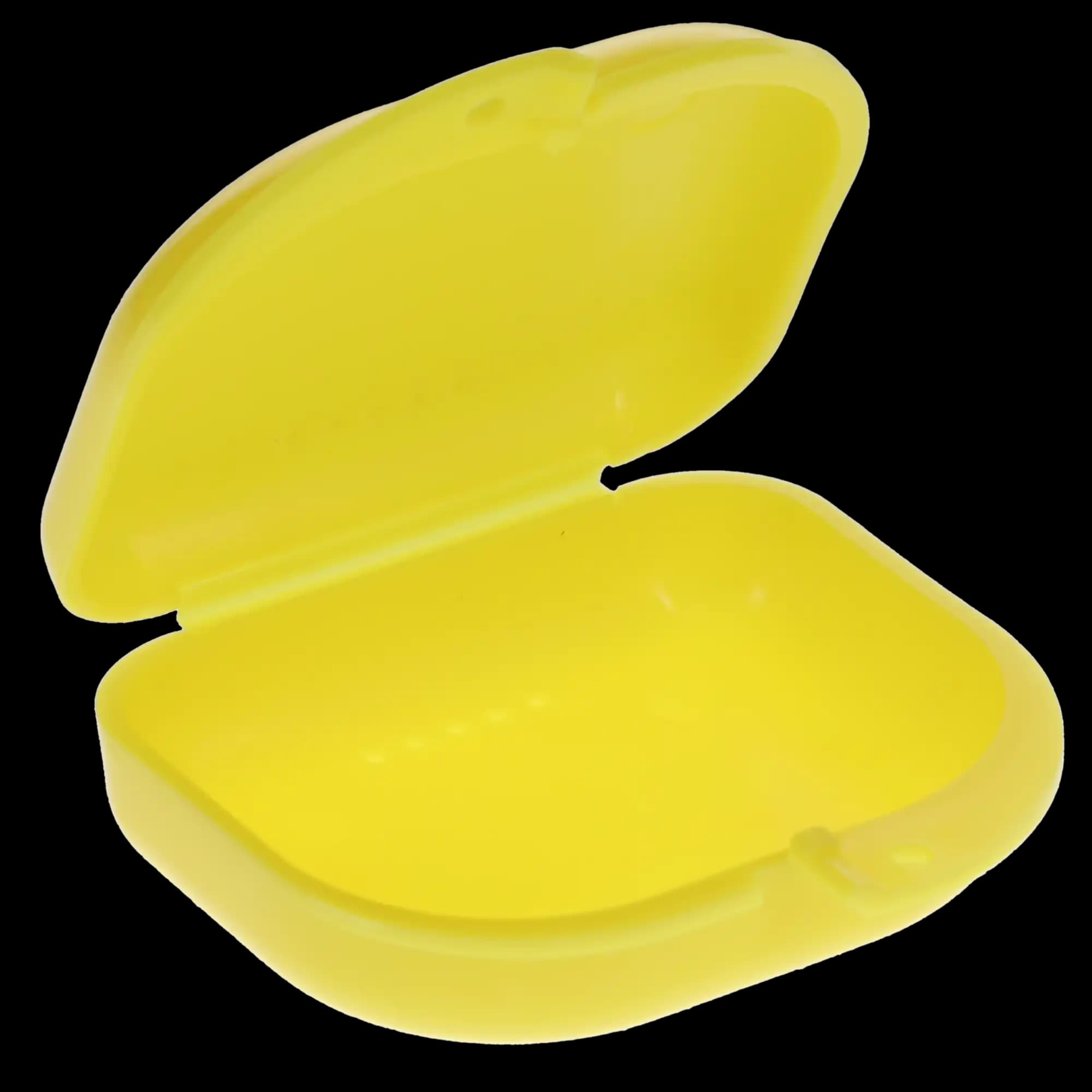 Chroma Retainer Box, 3-1/8" x 3" x 1", Bright Yellow, 12/Pk, CR2000-3X thumbnail 3