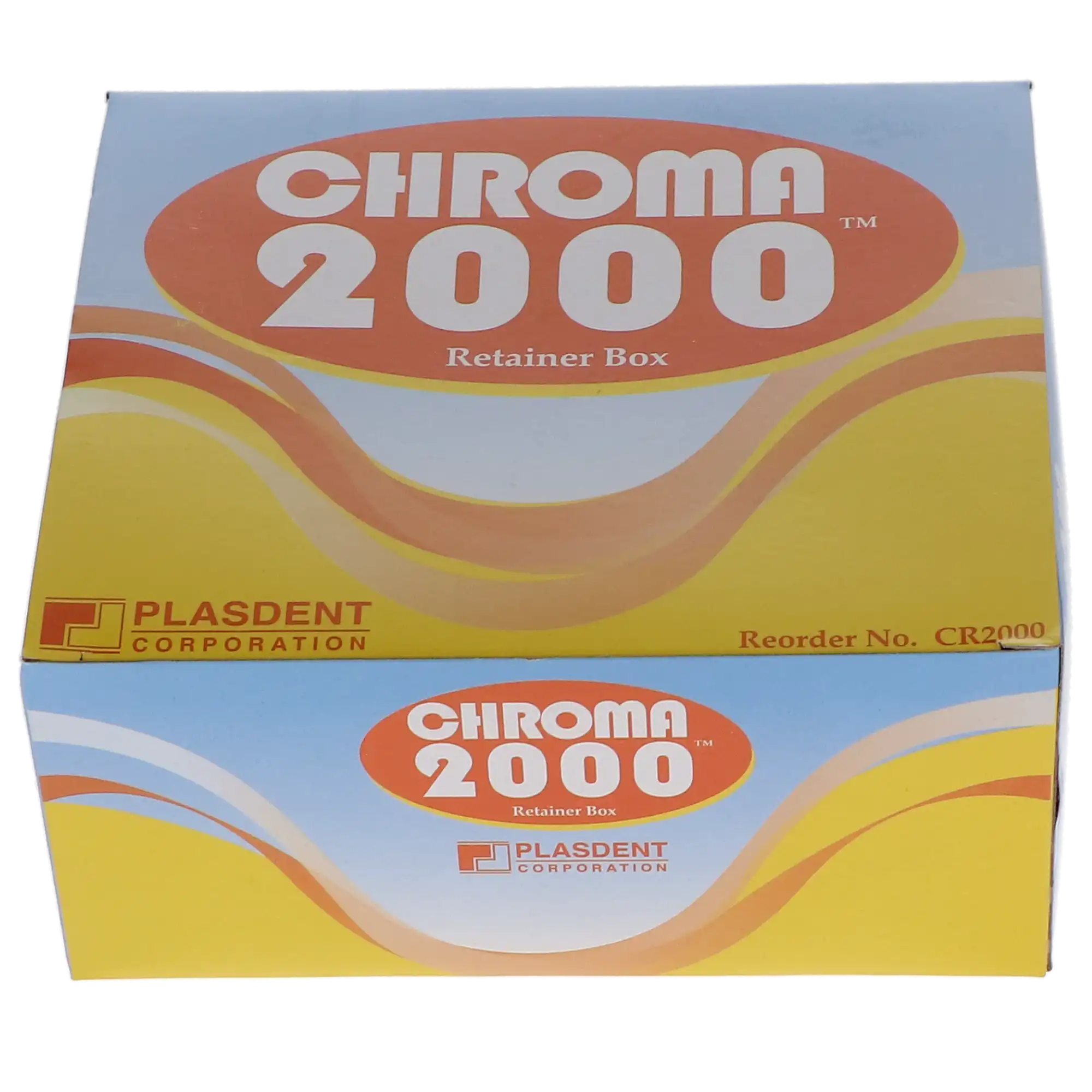 Chroma Retainer Box, Dark Blue, 3-1/8"W x 3"L x 1"H, 12/Pk, CR2000-2X thumbnail 5