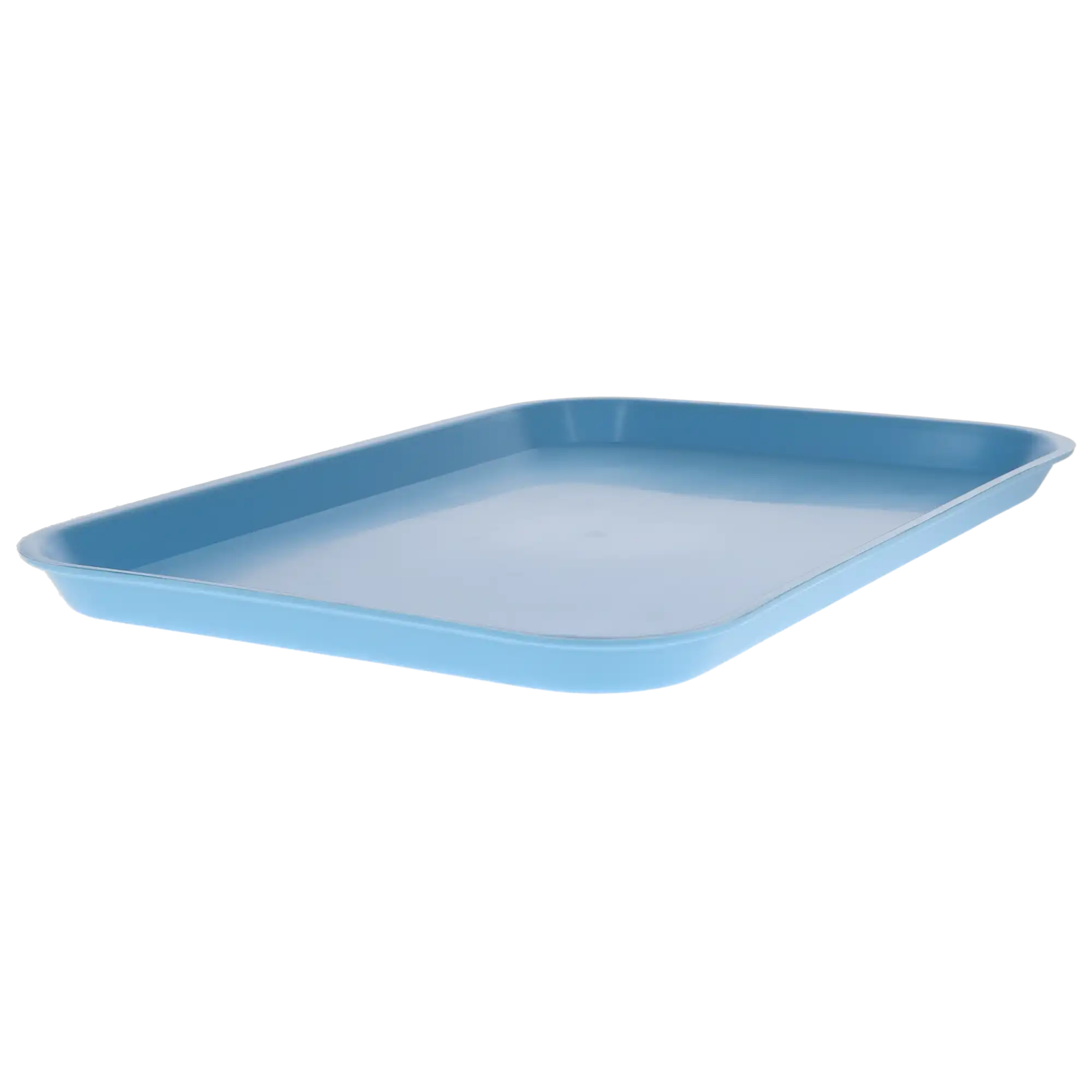 Plasdent Set-Up Flat Tray, Size E (Midwest), Blue, Plastic, 15" x 10-1/2" x 7/8", 1/Pk, 300EF-2 thumbnail 2