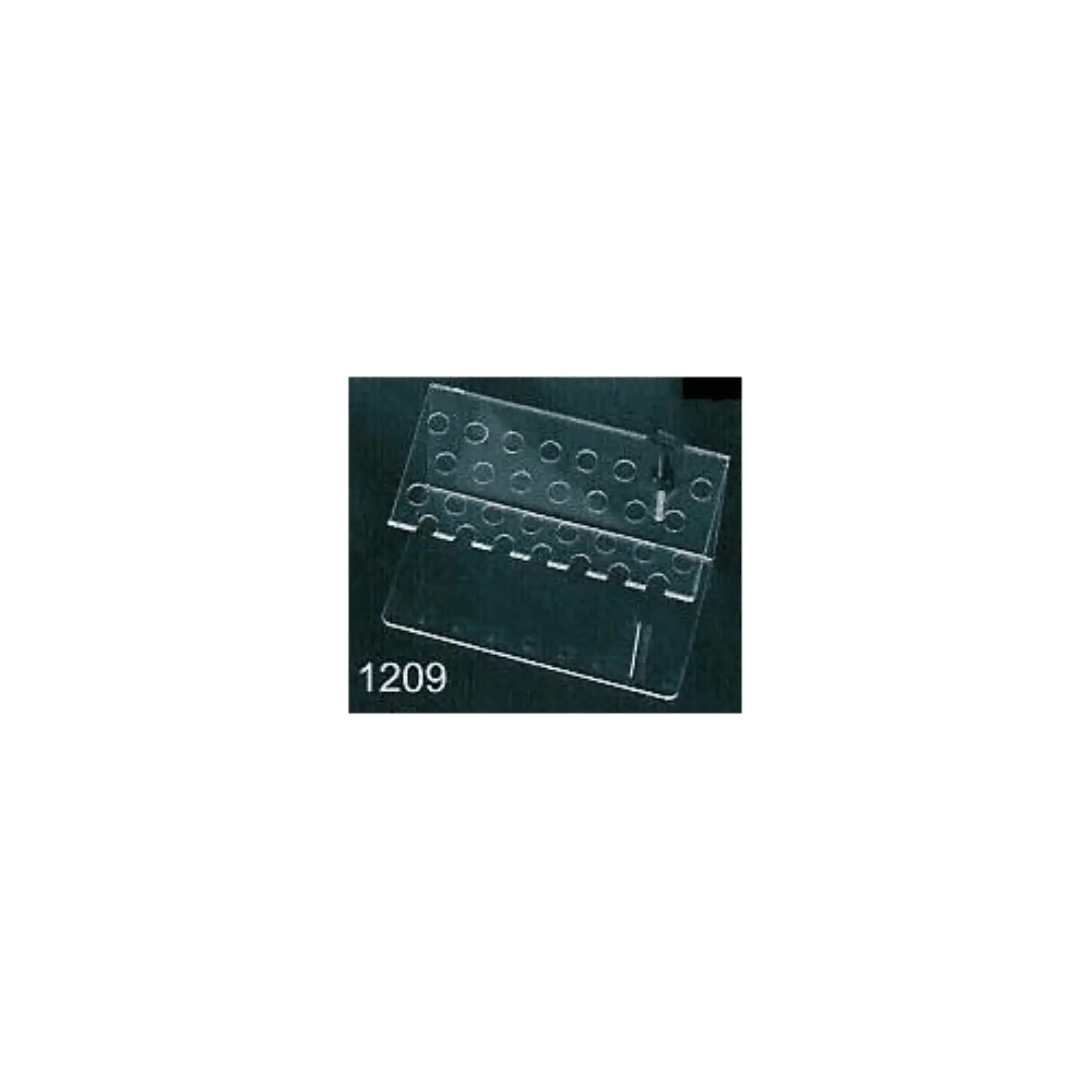 Plasdent Composite Material Organizer, Large, Clear, 30-Syringe Capacity, 1/Pk, 1209 thumbnail 2