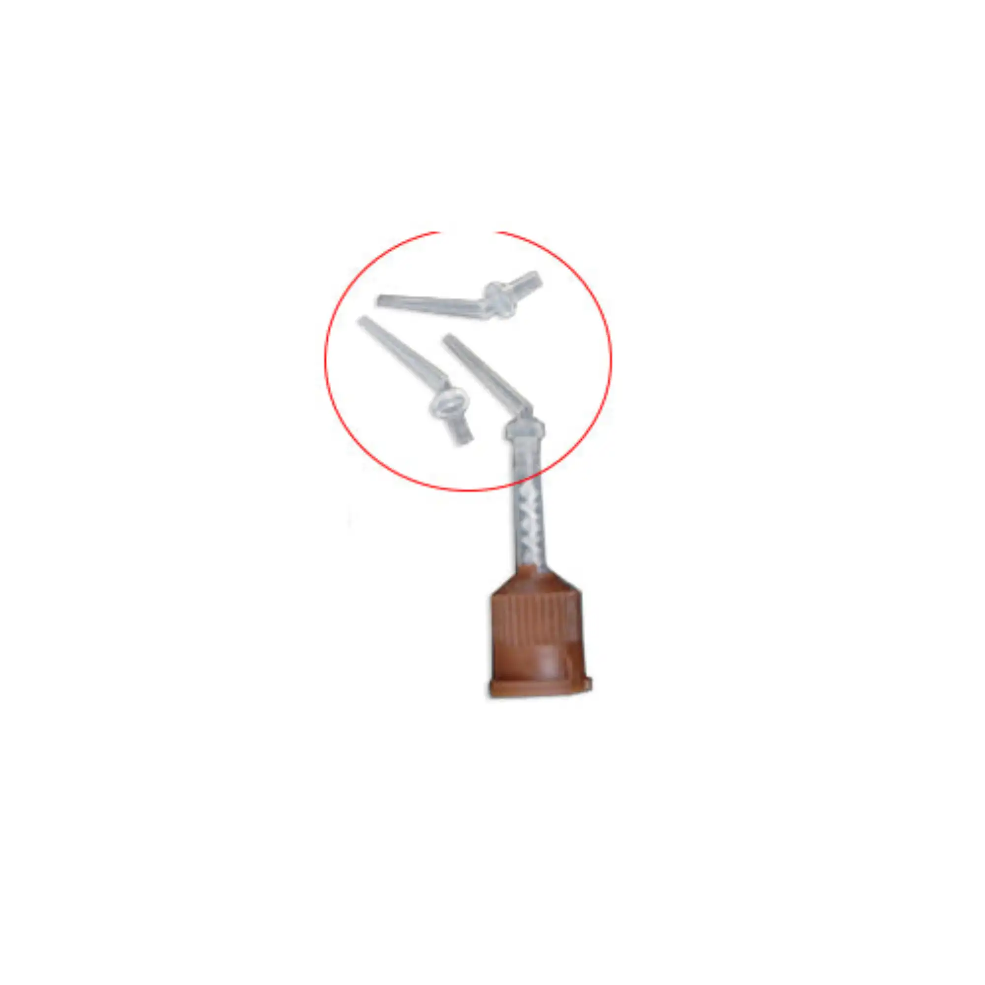 Plasdent Intra-Oral Tips, Temporary Cement, Long, Clear, 100/Bag, IT8003 - Intra-Oral Tips, Temporary Cement, Long, Clear, 100/Pk, IT8003 - Image 1