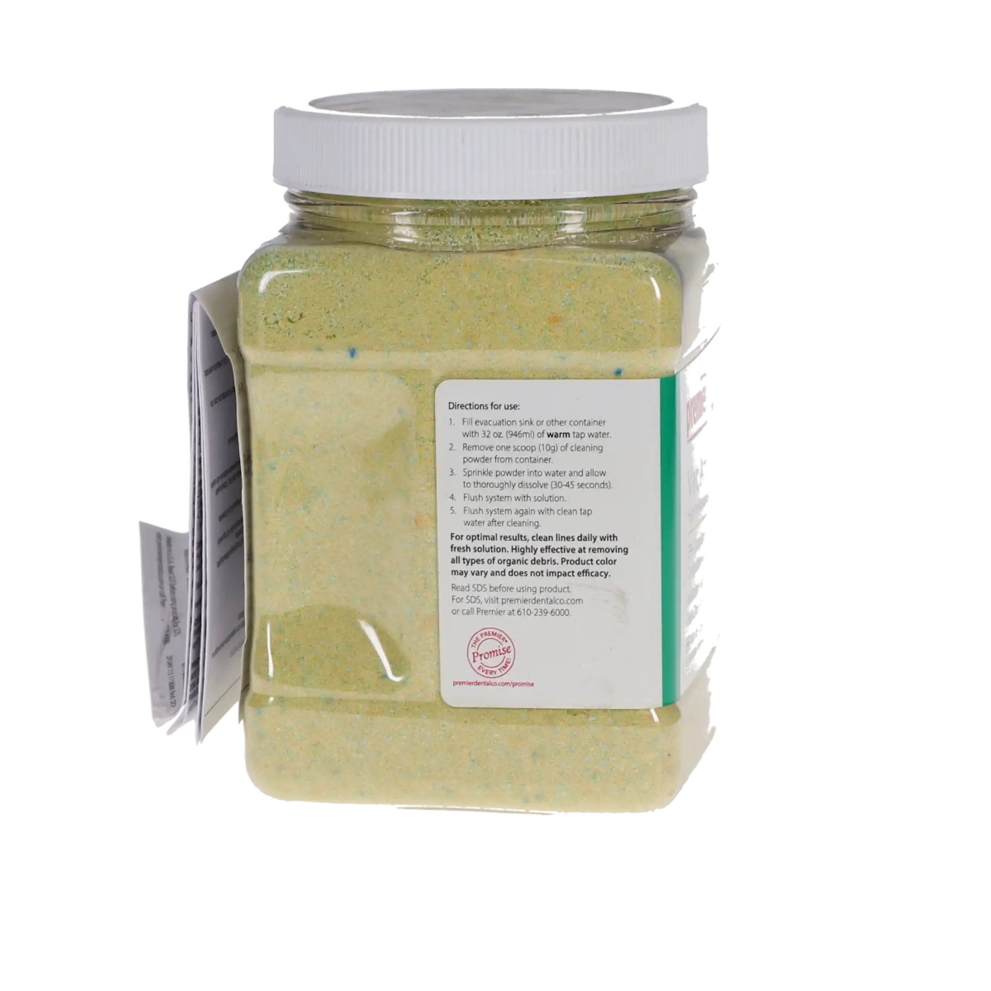 Vac Attak™ GREEN High-Performance Evacuation System Cleaner, Powder, 800 g Jar, Citrus, 9011105 thumbnail 5