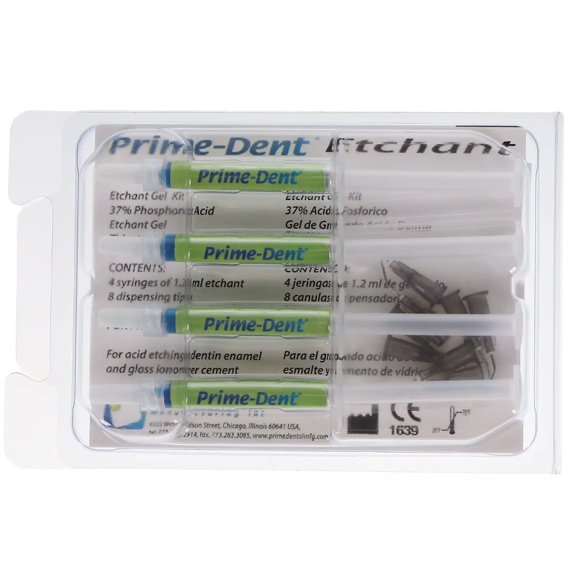 Prime Dental Blue Etchant Gel with 37% Phosphoric Acid Bulk Syringe Kit, 50mL, 008-060 thumbnail 4