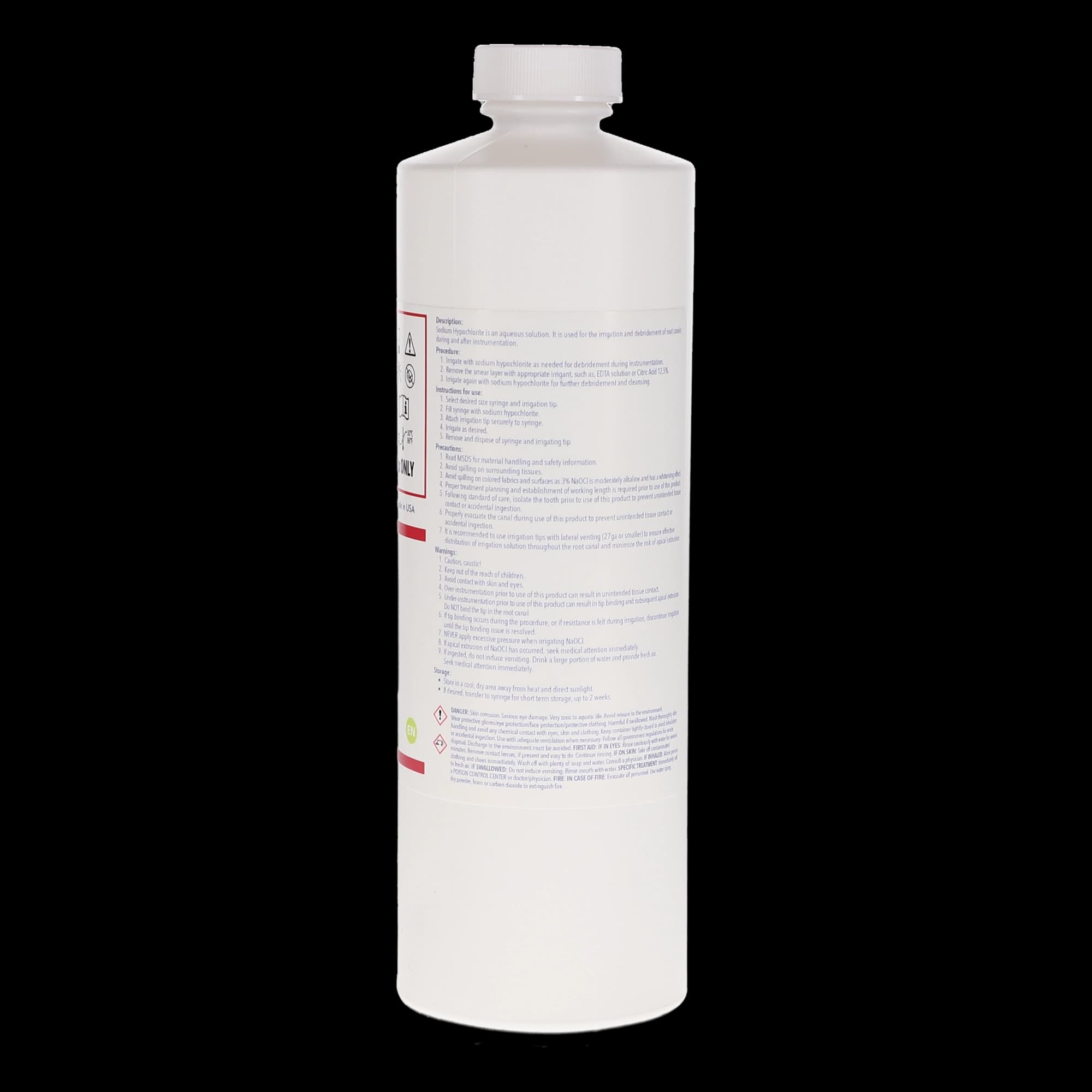 Sodium Hypochlorite Solution, 6%, 16 oz (480 mL) Bottle, 317008 thumbnail 7