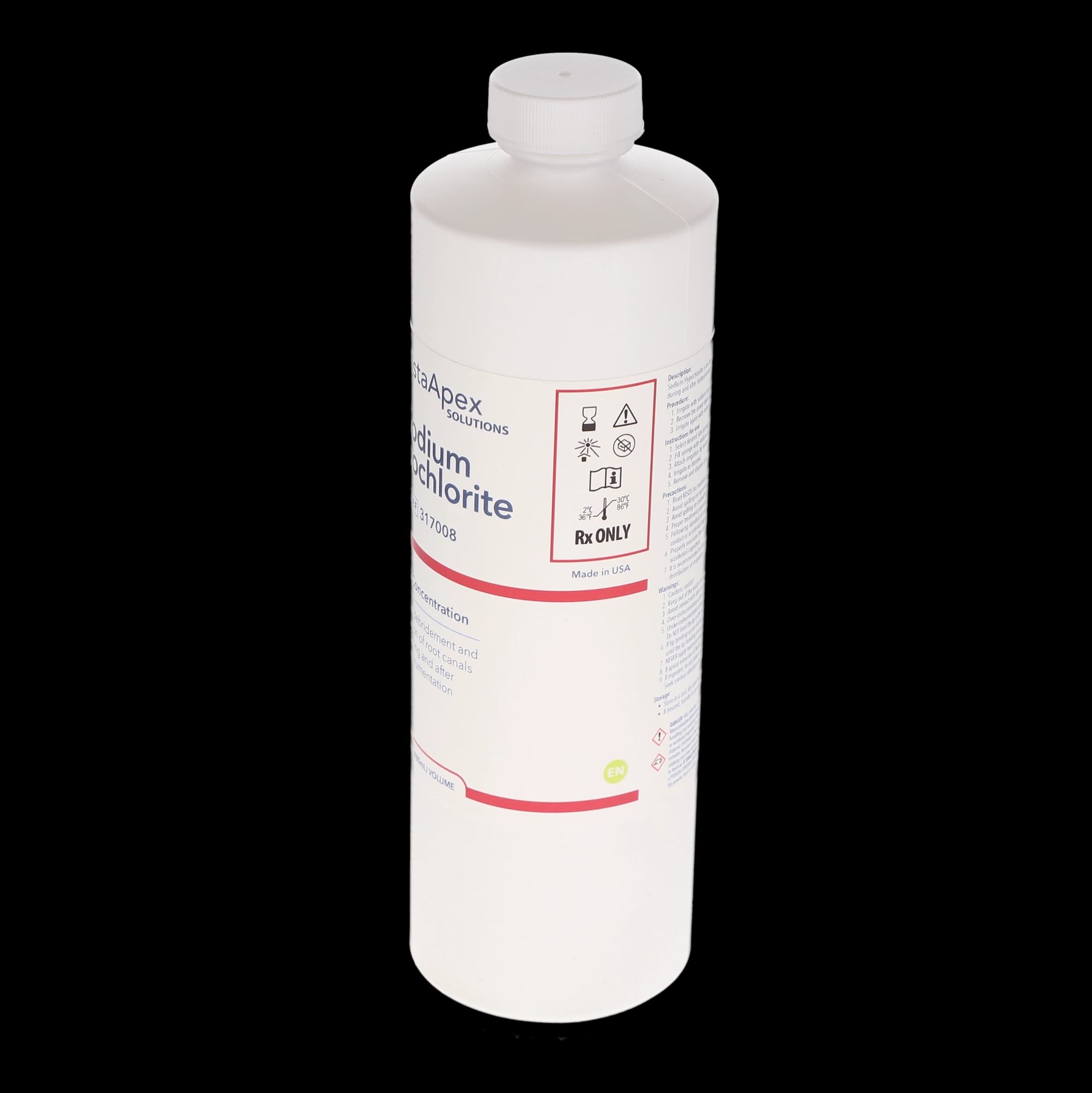 Sodium Hypochlorite Solution, 6%, 16 oz (480 mL) Bottle, 317008 thumbnail 9