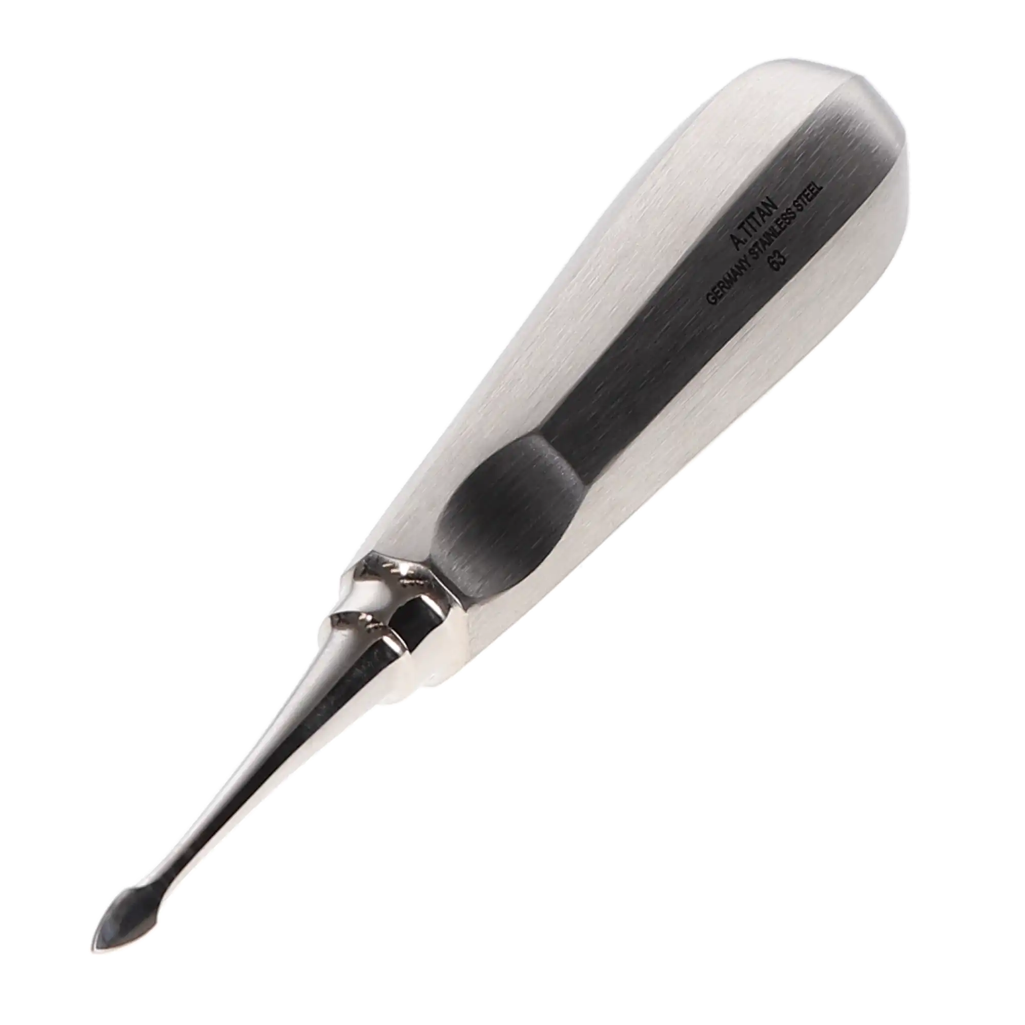 A. Titan Instruments #63 Spade Tip Bone Preservation Elevator, Straight, 4 mm Tip, Single End, 1/Pk thumbnail 4