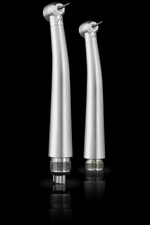 Bien Air Black Pearl Eco 4-Way High-Speed Air-Driven Handpiece, Push-Button Chuck, Single Spray, 310,000 rpm, 1600040-001 thumbnail 2
