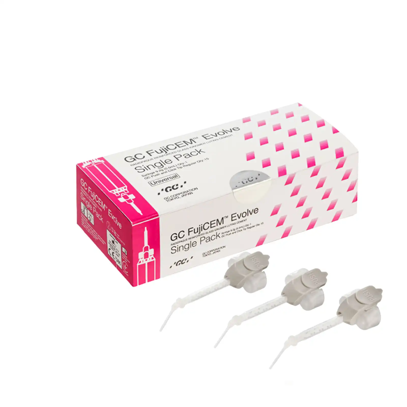 GC FujiCEM Evolve Push and Click Endo Mixing Tips, 15/Pk, 012955 thumbnail 7