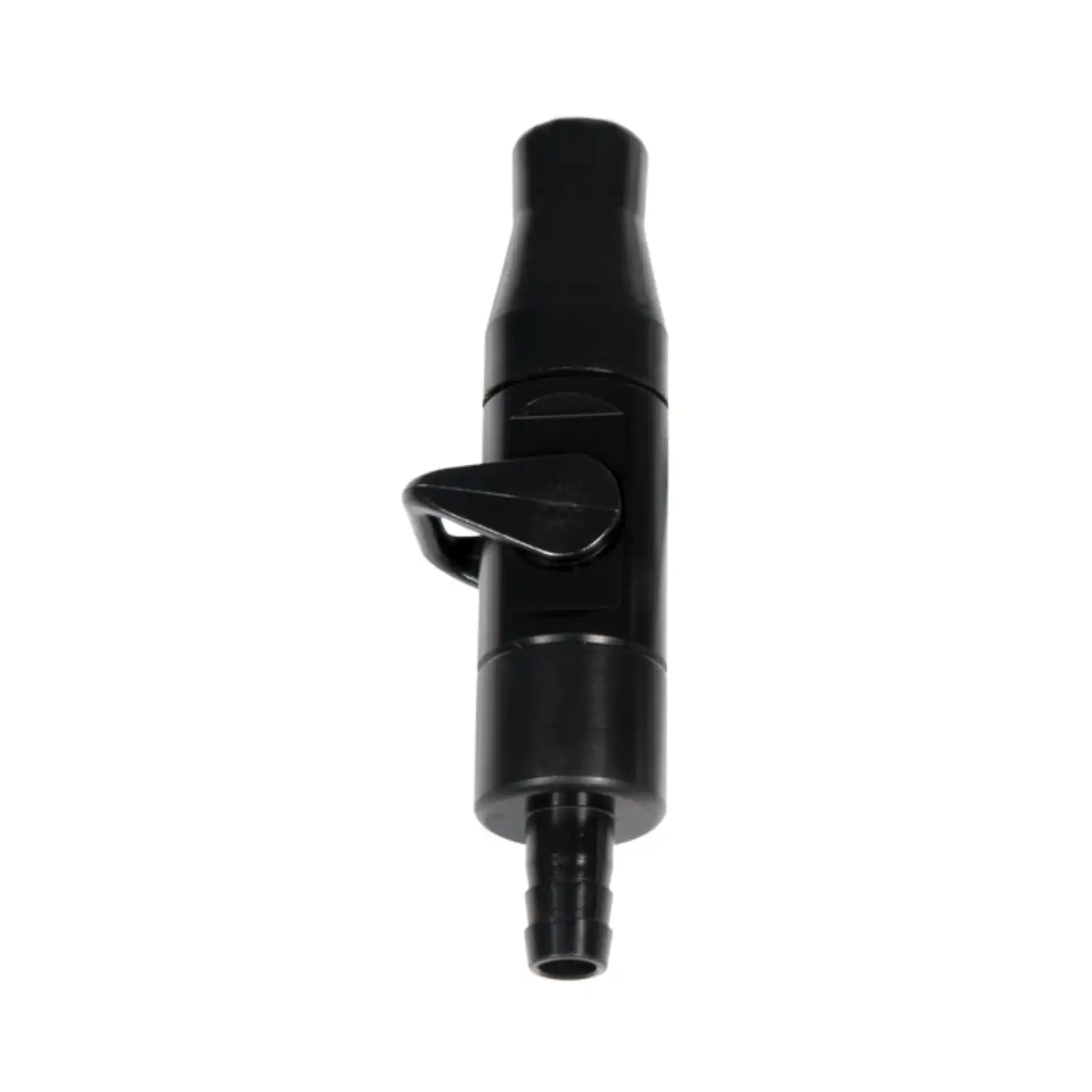 Hager Worldwide Serviceable Saliva Ejector Valve with 1/4" Swivel Tubing Adapter, Plastic, Black, 1/Pk, B10112 thumbnail 2
