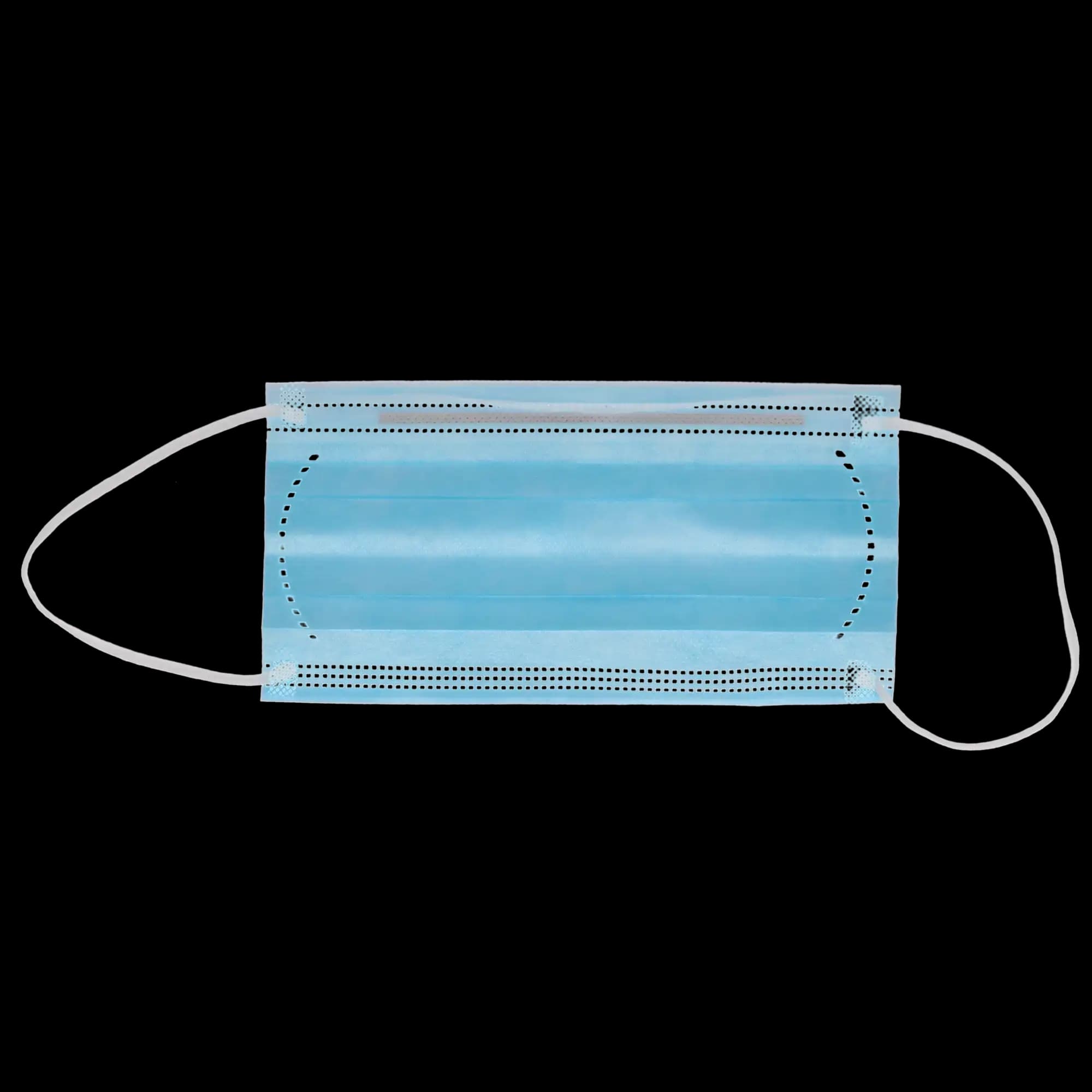 Medicom SafeMask FreeFlow Procedure Face Mask, ASTM Level 2, Blue, Ear Loop, 50/Box, 200415 thumbnail 15