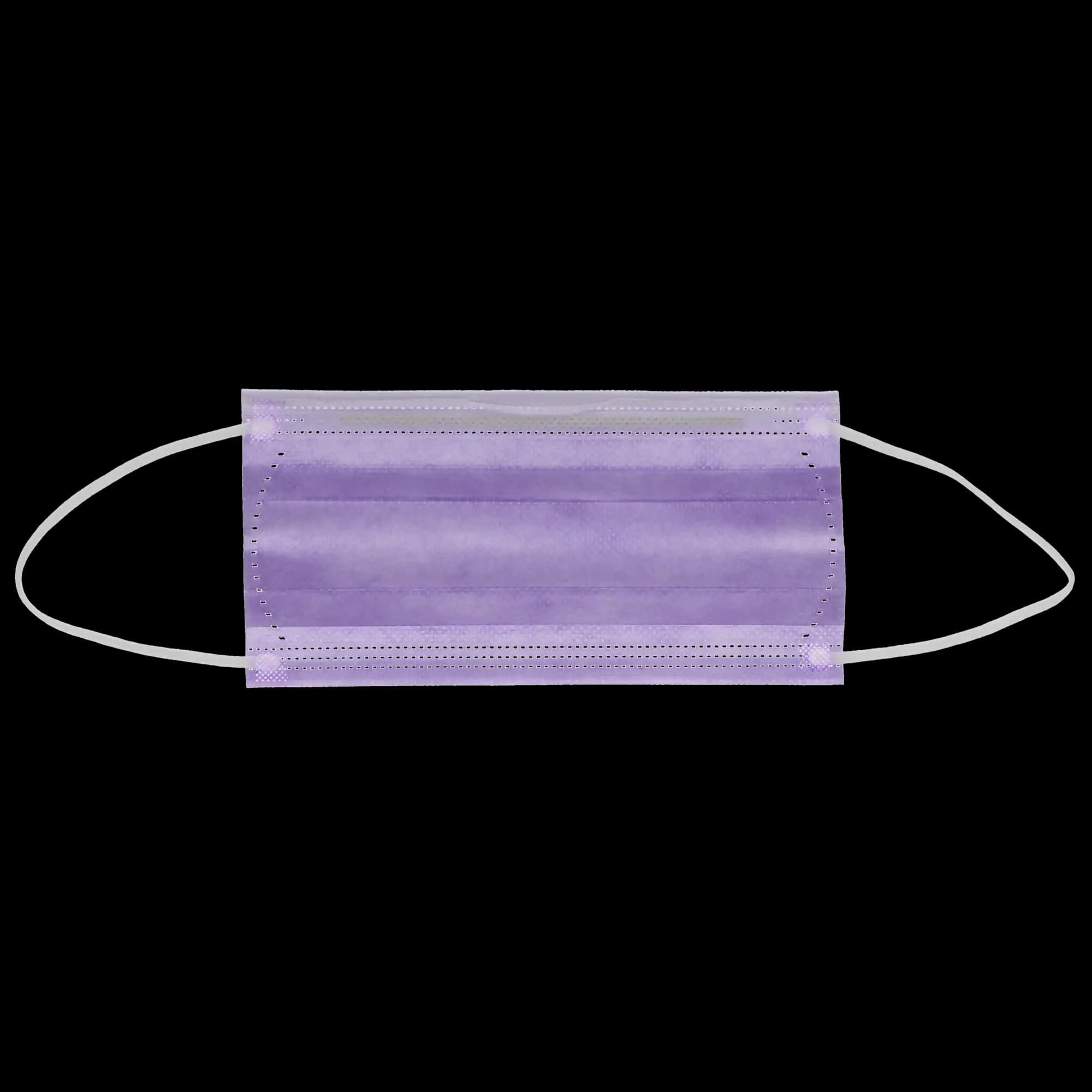 SafeMask FreeFlow Earloop Procedure Face Mask, ASTM Level 3, Fog-Free Strip, Lavender, 50/Box, 200511 thumbnail 15