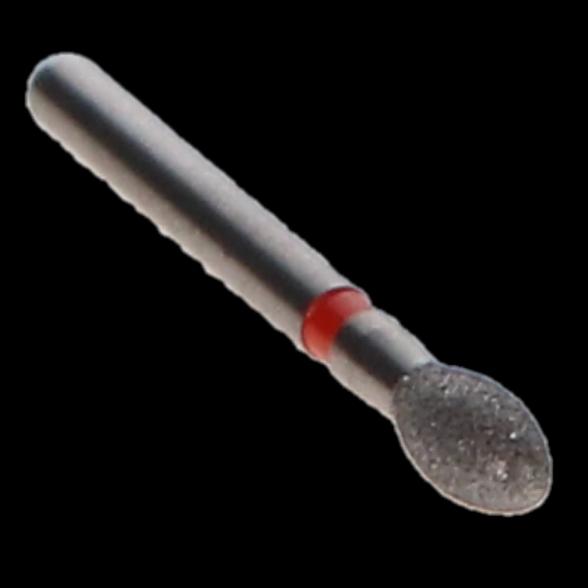 Meisinger Diamond Bur, FG, Fine, Egg/Football, 2.3 mm, Red, 5/Pk, 833F-023-FG thumbnail 3