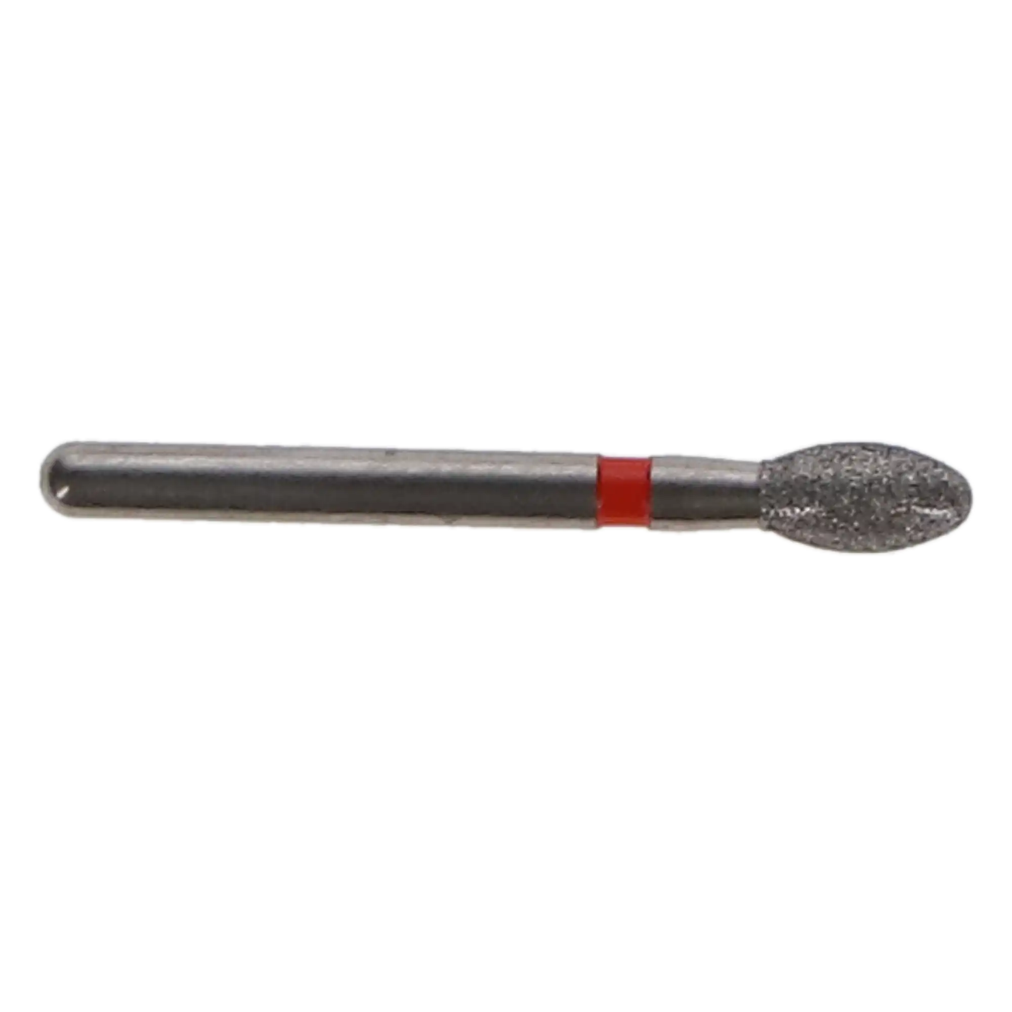 Meisinger Diamond Bur, FG, Fine, Egg/Football, 2.3 mm, Red, 5/Pk, 833F-023-FG thumbnail 7