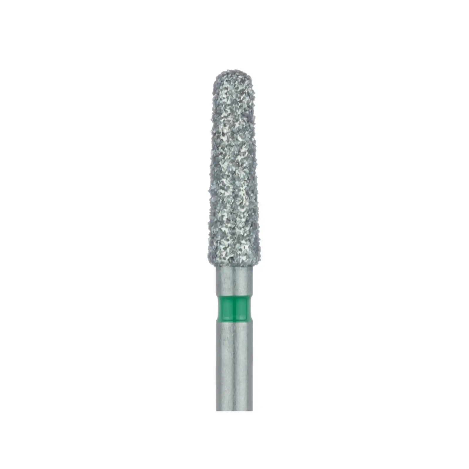 Meisinger 850G-025 FG Coarse Diamond Bur, Round End Taper (Chamfer), 2.5 mm Head, Green, 5/Pk thumbnail 3