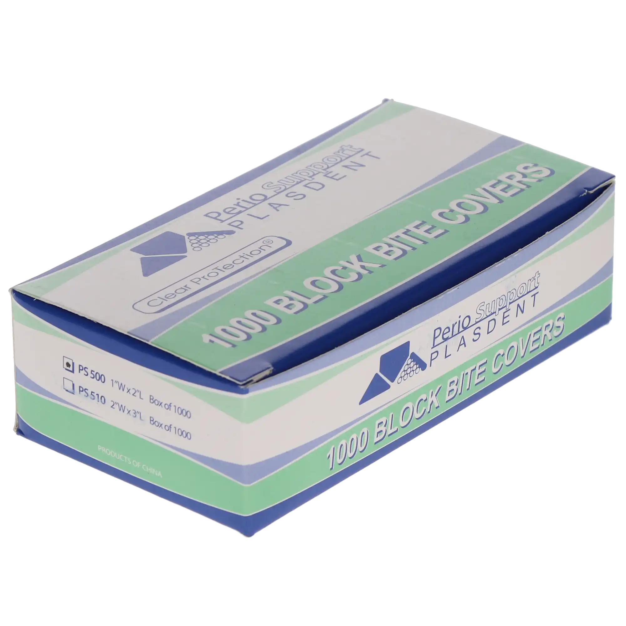 Plasdent Bite Block Covers, Clear Disposable Plastic, 1" x 2", 1000/Pk, PS500 thumbnail 8