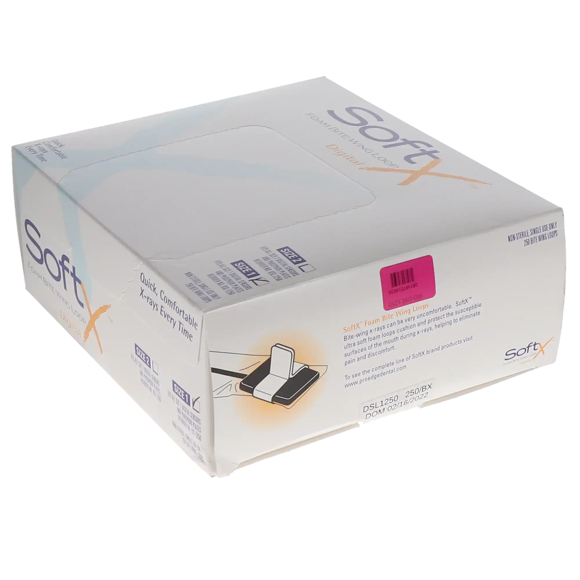 SoftX Foam Digital Sensor Loops, Size 1 (Pediatric), 250/Box, DSL1250 thumbnail 10