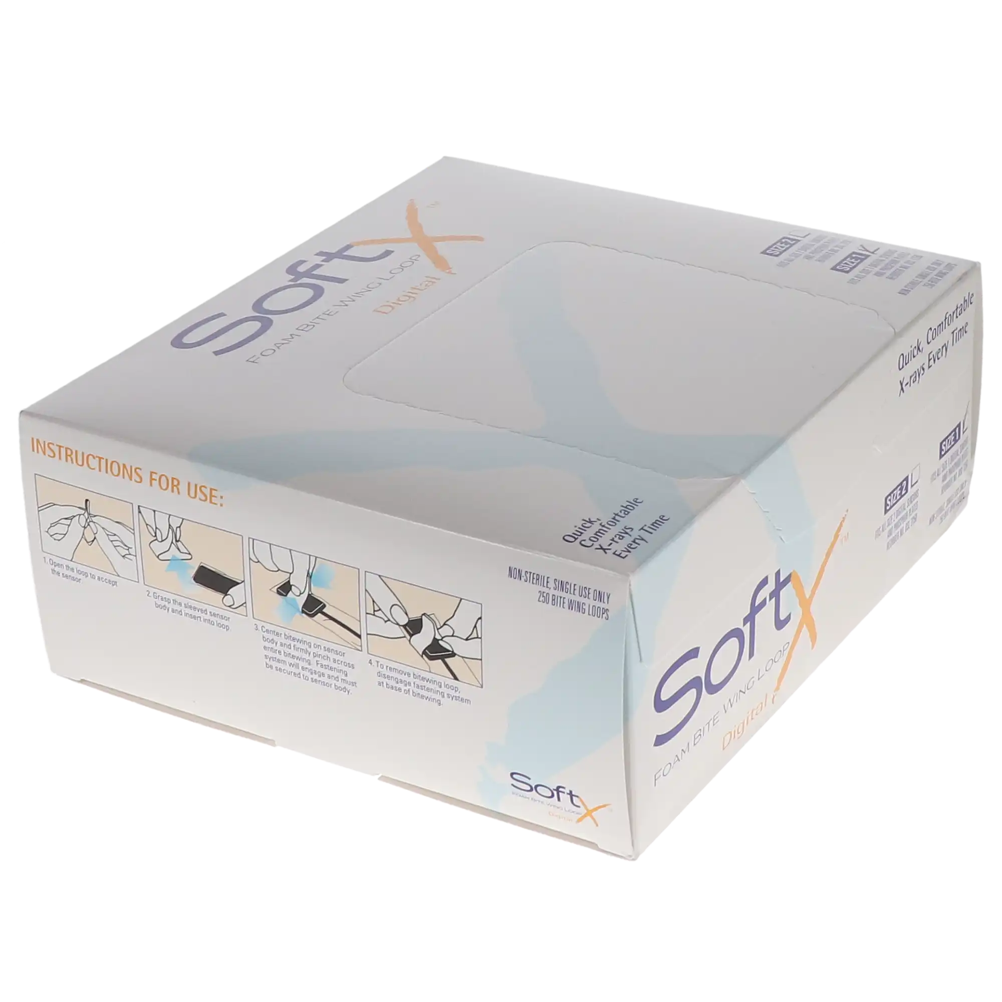 SoftX Foam Digital Sensor Loops, Size 1 (Pediatric), 250/Box, DSL1250 thumbnail 11