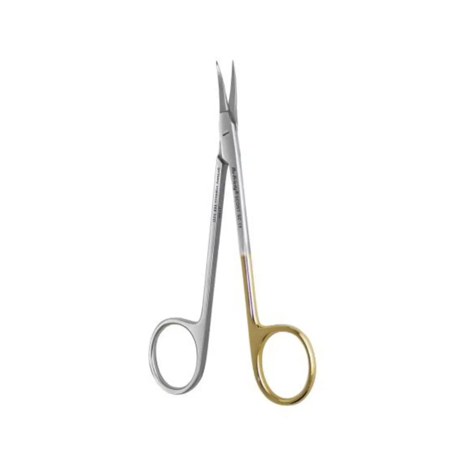 Hu-Friedy Cortellini Curved Super-Cut Suture Scissors, 12 cm (4.75"), 1 Each thumbnail 2
