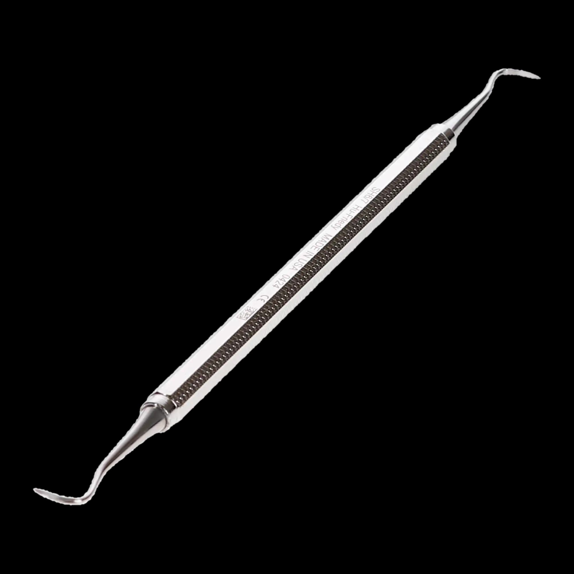 Hu-Friedy H6/H7 Hygienist Sickle Scaler, Double End, #2 Octagon Handle, SH6/7 thumbnail 2