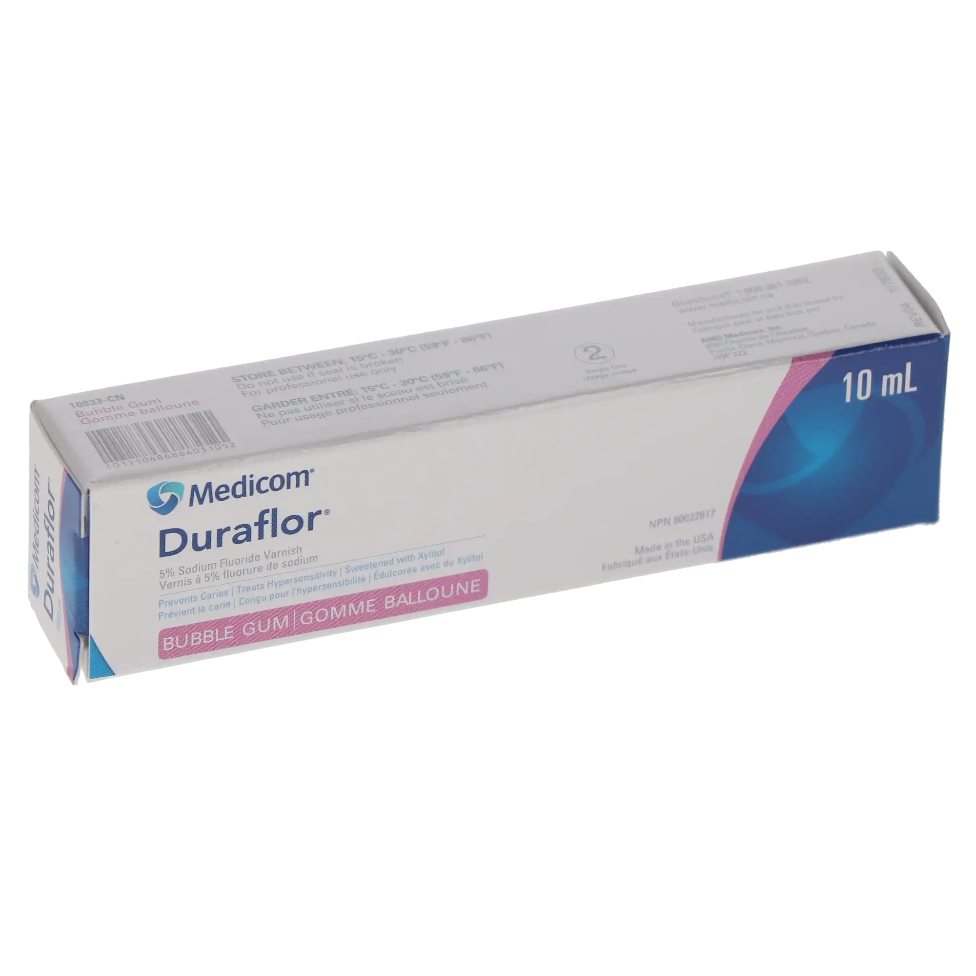 Duraflor 5% Sodium Fluoride Varnish, Bubblegum, 10 mL Tube, 10011-US thumbnail 11