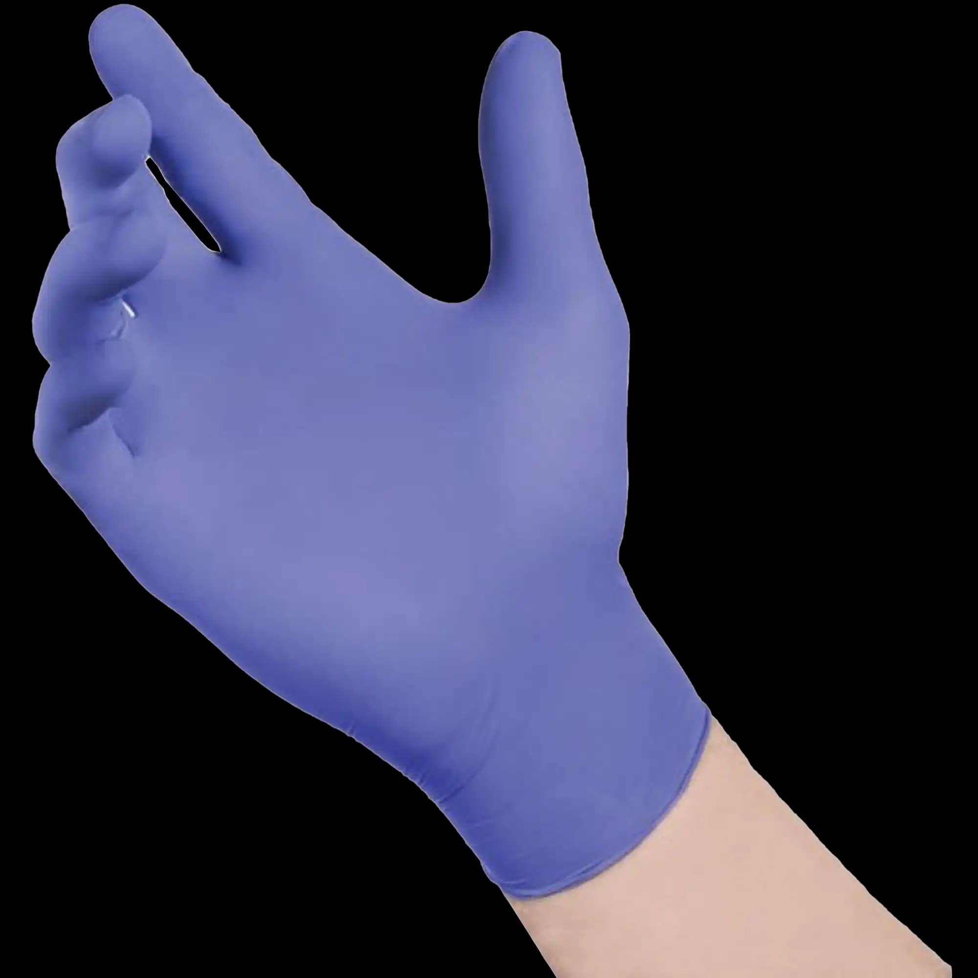 Cranberry Transcend Nitrile Powder-Free Exam Gloves, Medium, Matte Blue, 300/Box, CR3367 thumbnail 14
