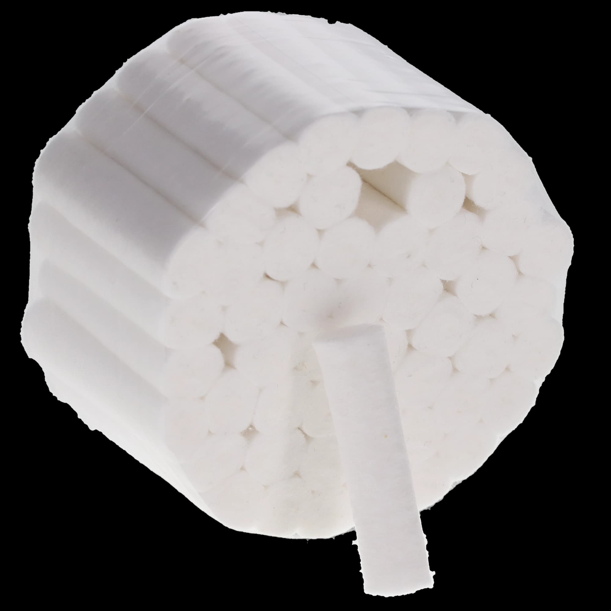 BeeSure Cotton Rolls #2 Medium, 1-1/2" x 3/8", Non-Sterile, 100% Cotton, 2000/Box, BE1820 thumbnail 2