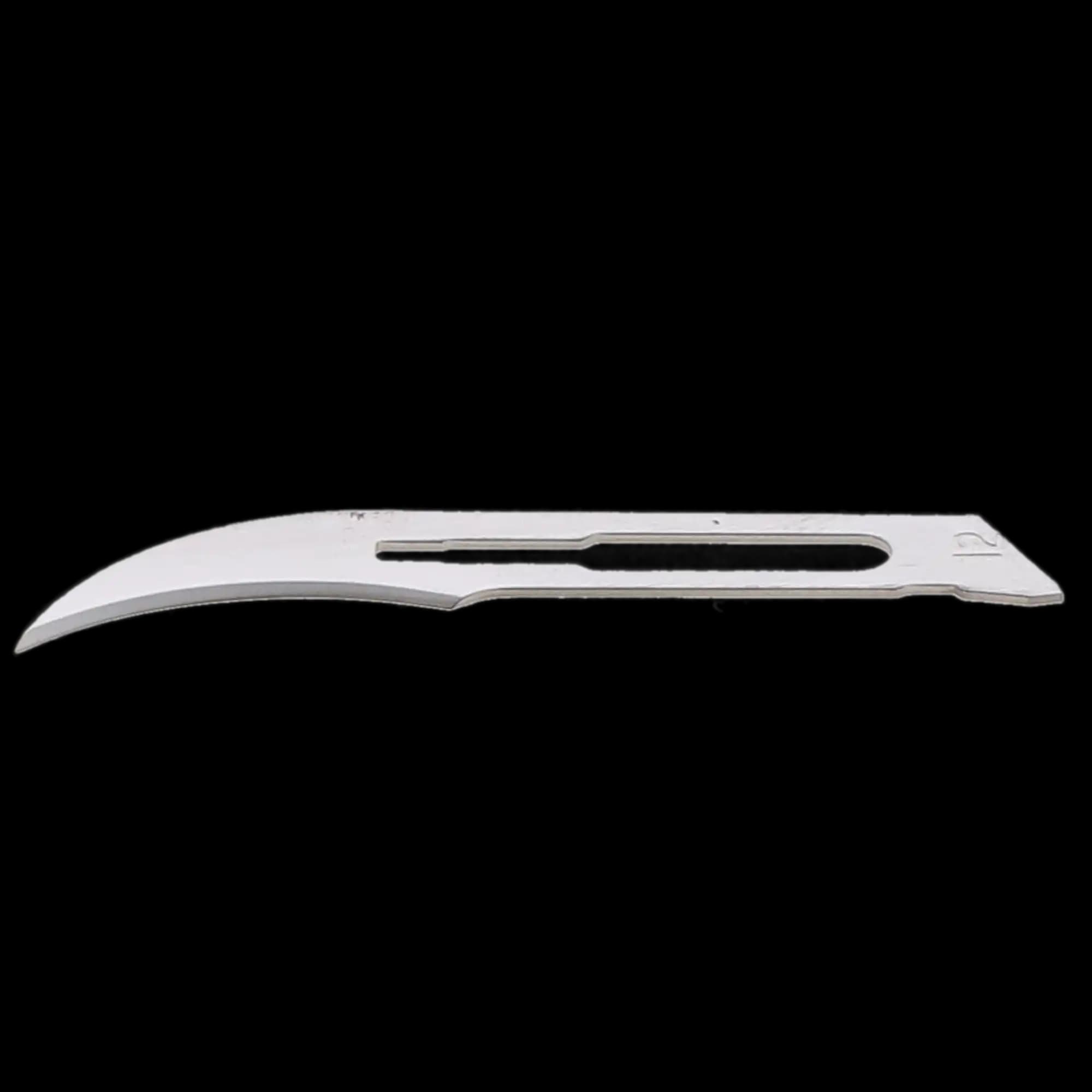 GlassVan Sterile Carbon Steel Surgical Blades, #12, 100/Box, 2001T-12 thumbnail 2