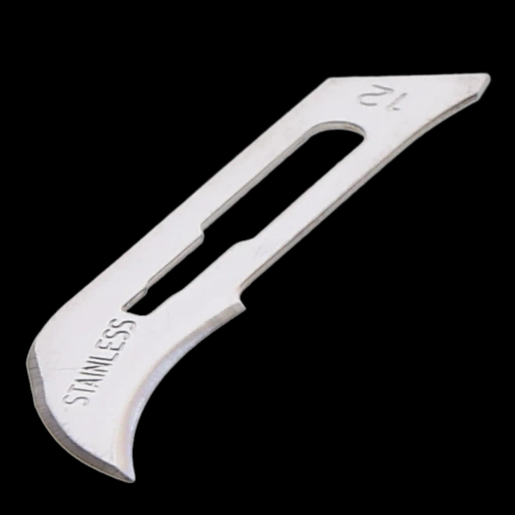 GLASSVAN Sterile Stainless Steel Surgical Blades, #12B, 100/Box, 3001T-12B thumbnail 10