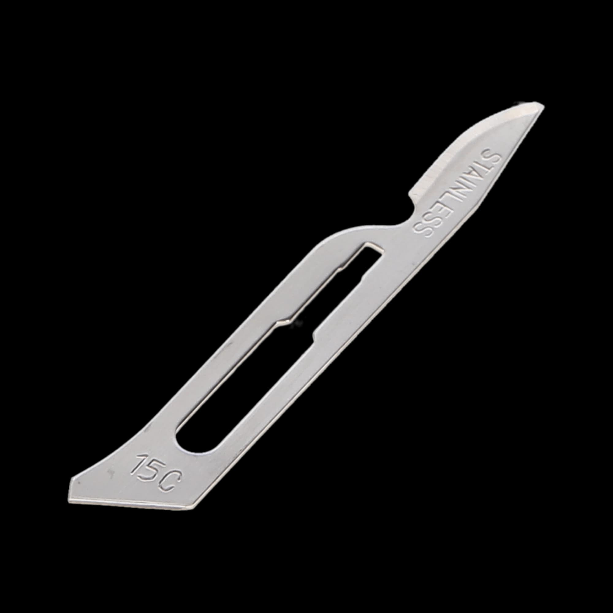 GLASSVAN Sterile Stainless Steel Surgical Blades, #15C, 100/Box, 3001T-15C thumbnail 11