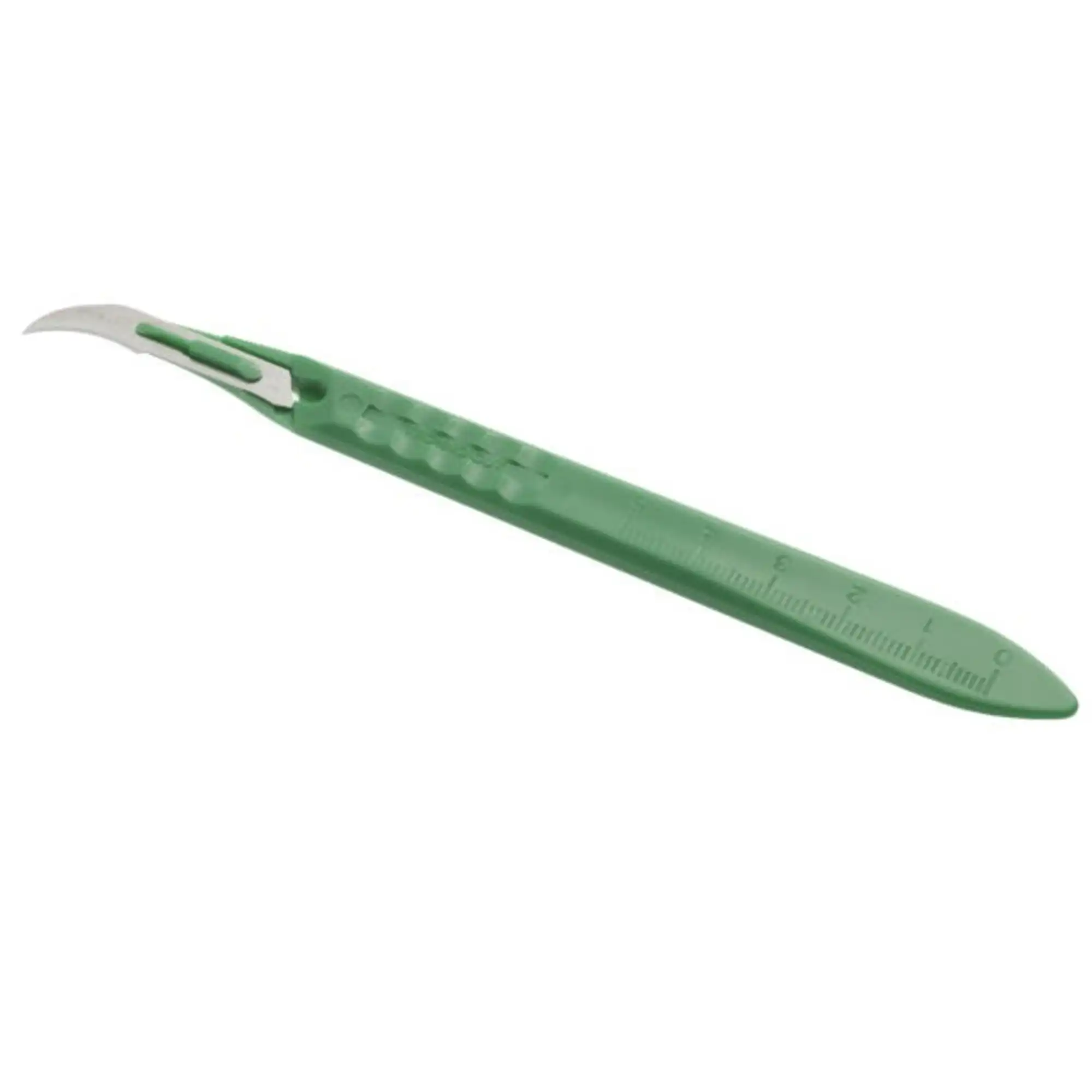 Myco Medical Technocut Sterile Disposable Scalpel, #12 Blade, Swiss Stainless Steel, 10/Box, 6008T-12 thumbnail 2