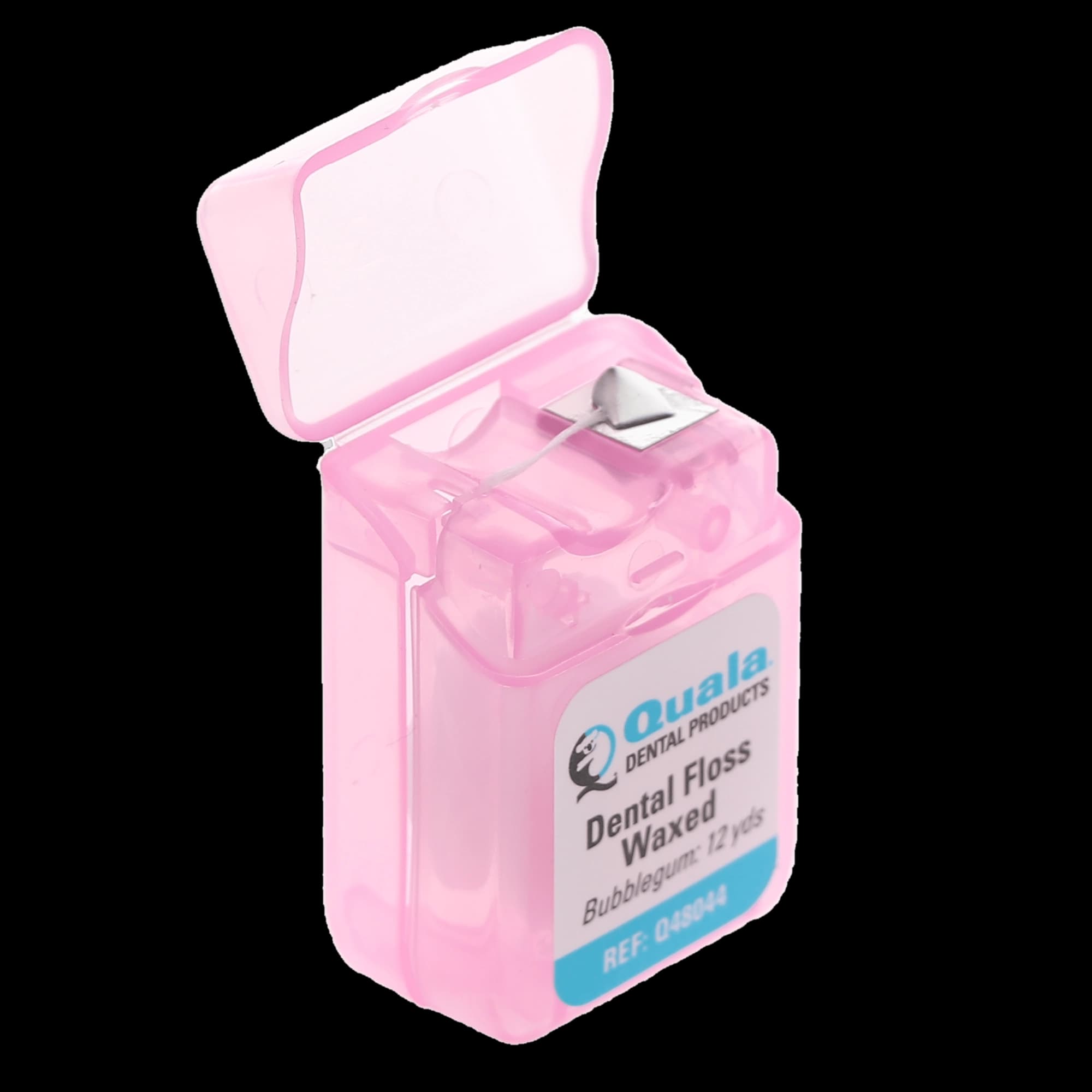 Quala Dental Floss, Nylon, Waxed, Bubblegum, 12 yds, Patient-Size Dispensers, 72/Box thumbnail 4