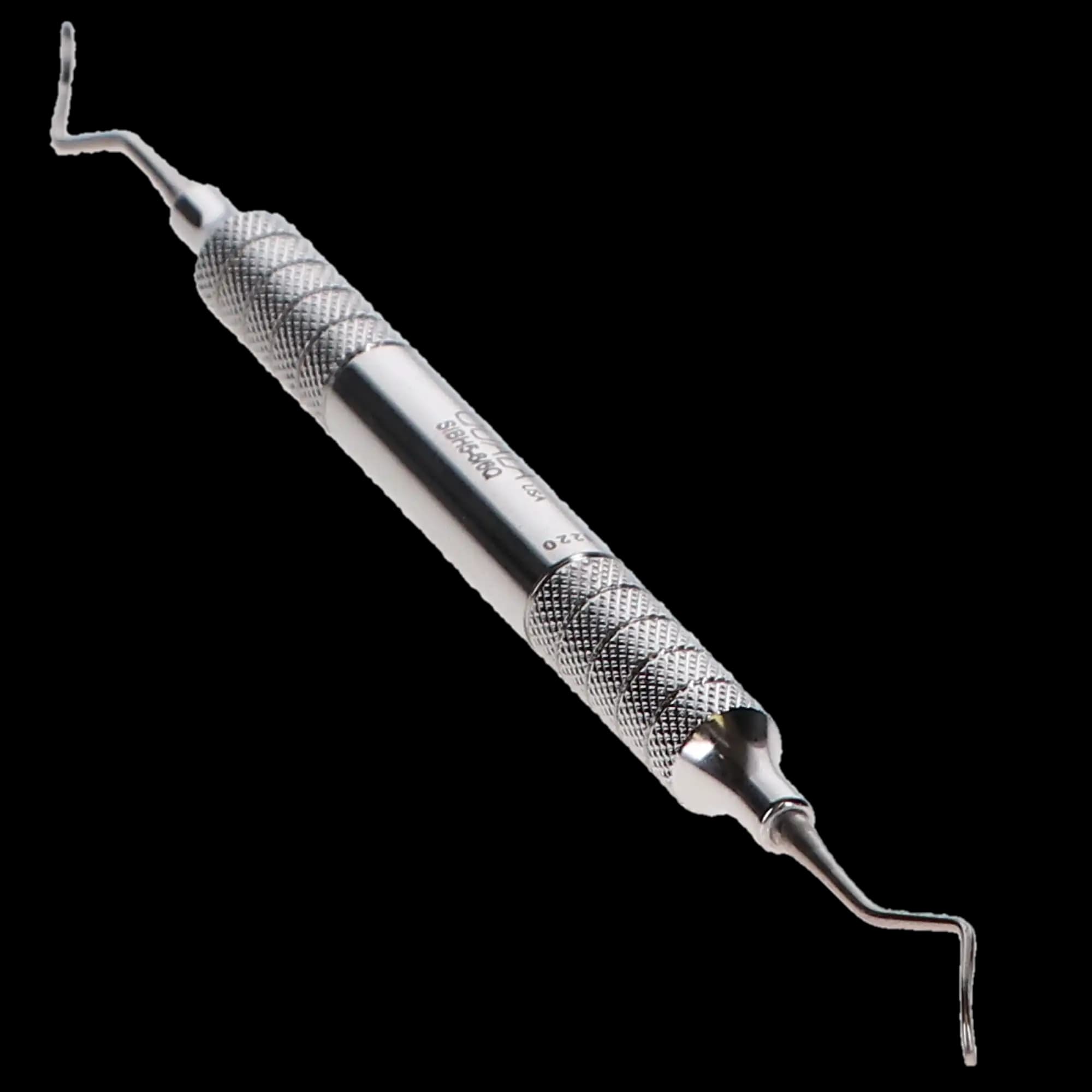 Quala Titanium Implant Curette, Barnhart 5-6, Double-Ended, #6 Handle, SIBH5-6/6Q, 1/Pk thumbnail 2