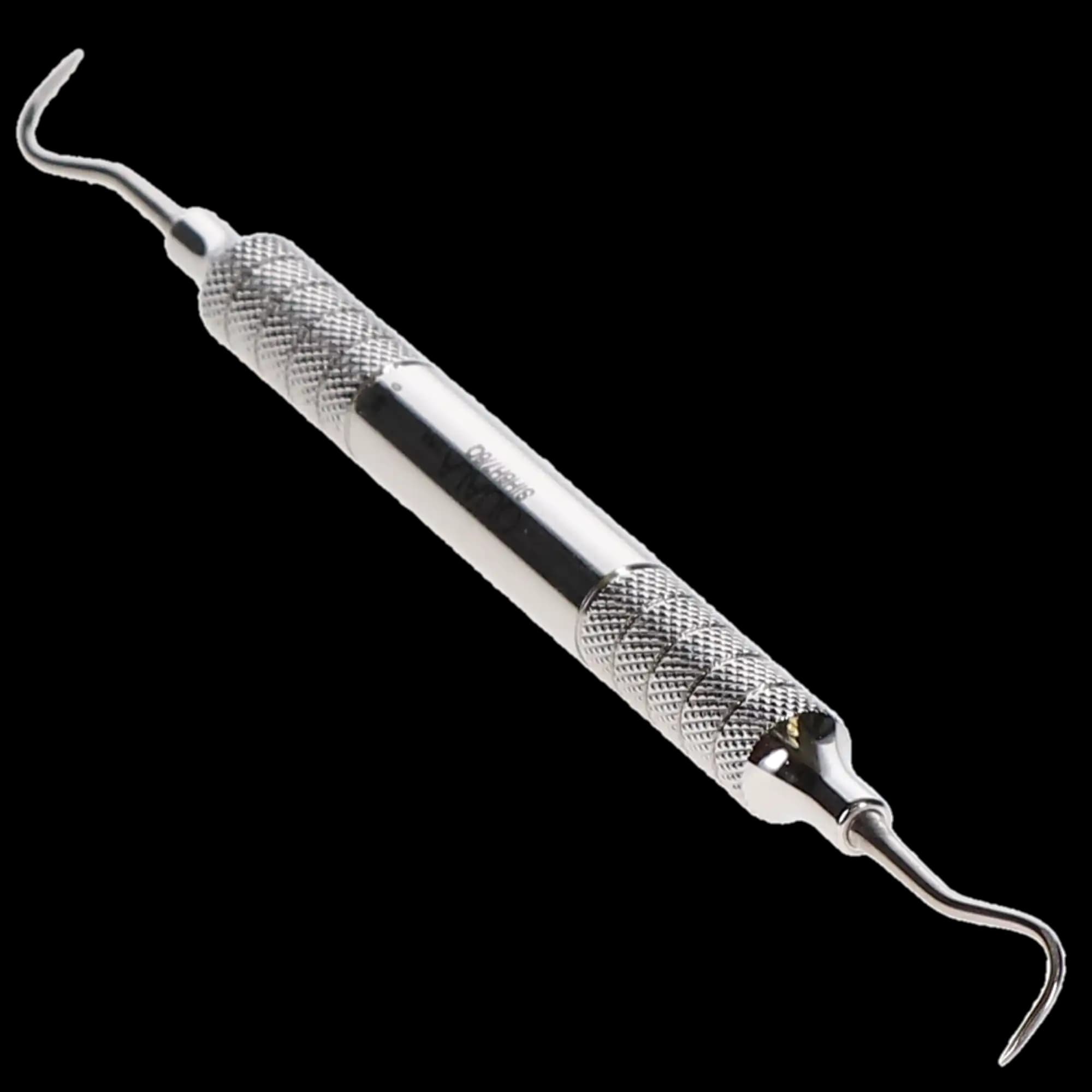 Quala Titanium Implant Scaler, 6-7 Anterior Offset Sickle, #6 Handle, SIH6H7/6Q, 1/Pk - Titanium Implant Scaler, 6-7 Anterior Offset Sickle, # 6 Handle, 1/Pk, SIH6H7/6Q - Image 1