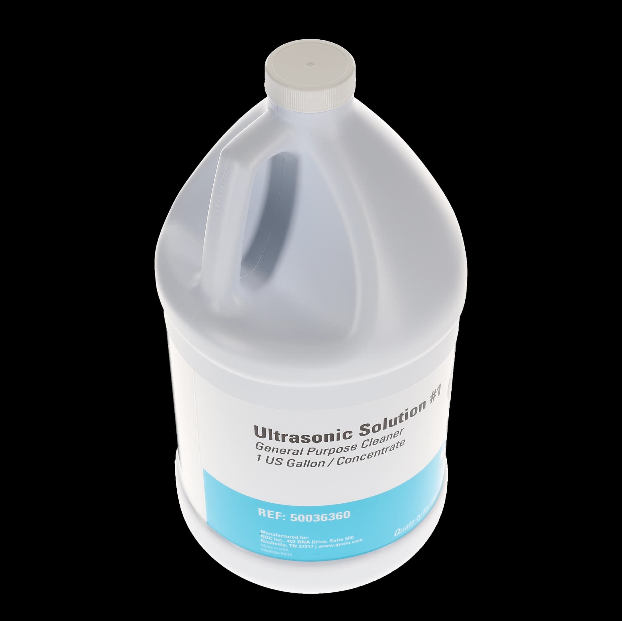 Quala General Purpose Ultrasonic Cleaning Solution, Low-Foaming 10:1 Concentrate, 1 Gallon thumbnail 3