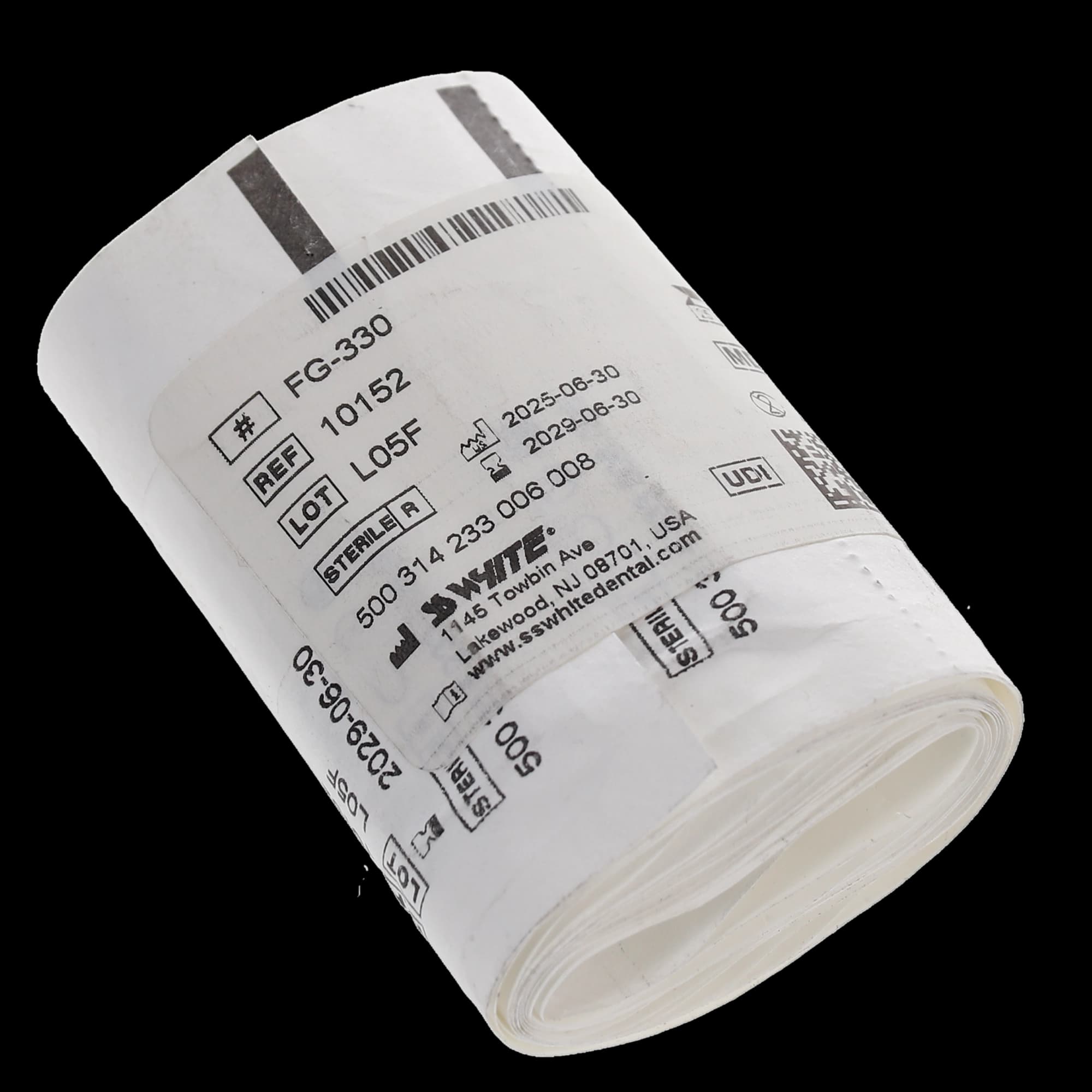 SS White Standard Operative Carbide Single-Use Burs, FG, Pear, #330, 25/Pk, 10152 thumbnail 4