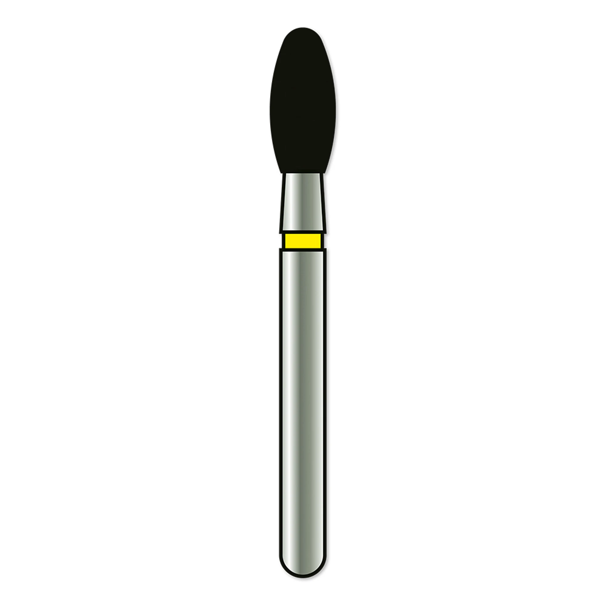 Alpen X1 Single Use Diamond Bur, FG, Egg/Football, Extra Fine, #379-023EF, 2.3 mm x 5.0 mm, 25/Pk, X379EF023 thumbnail 2