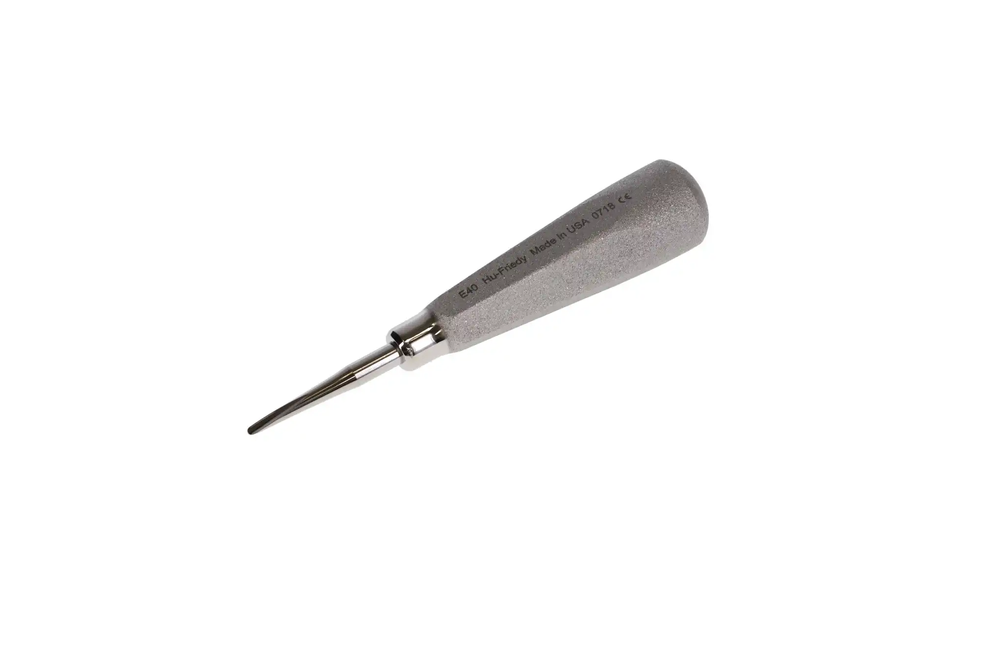 Hu-Friedy Heidbrink Straight Elevator #40, #510 Large Tapered Hexagon Handle, Single End, Stainless Steel thumbnail 3