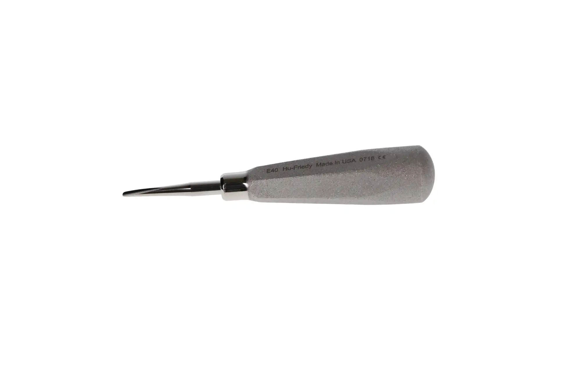Hu-Friedy Heidbrink Straight Elevator #40, #510 Large Tapered Hexagon Handle, Single End, Stainless Steel thumbnail 4