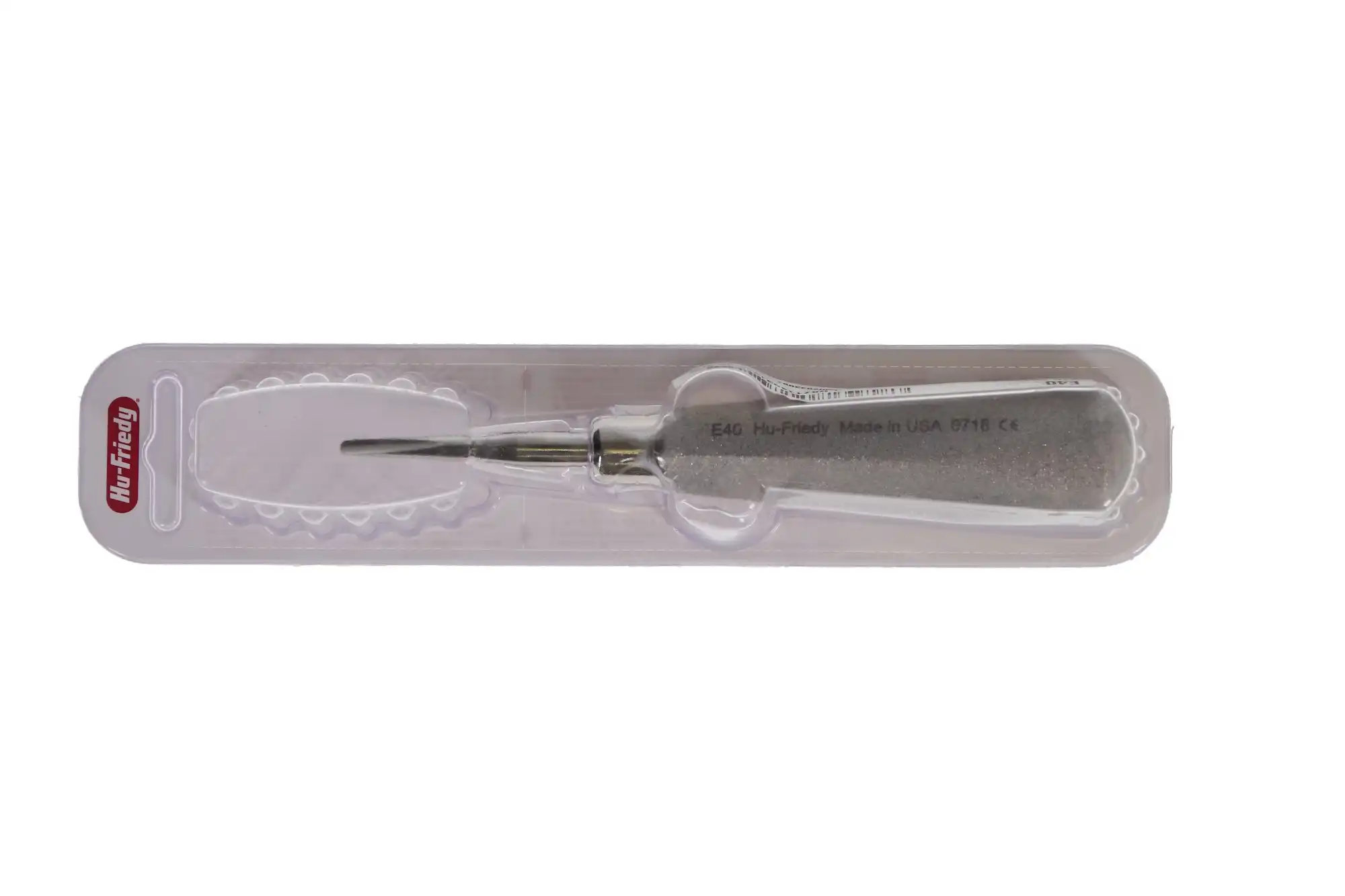 Hu-Friedy Heidbrink Straight Elevator #40, #510 Large Tapered Hexagon Handle, Single End, Stainless Steel thumbnail 5