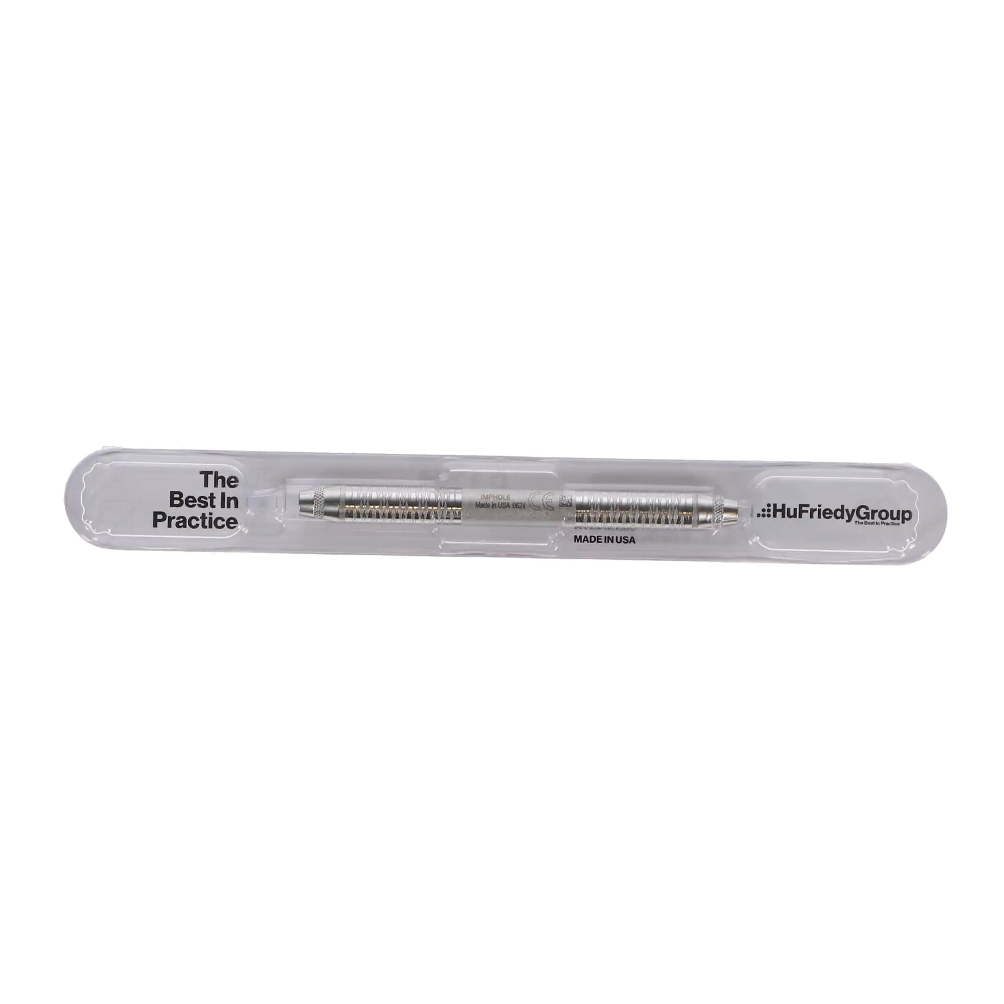 Hu-Friedy Implacare II #6 Satin Steel Double-End Handle, IMPHDL6 thumbnail 5
