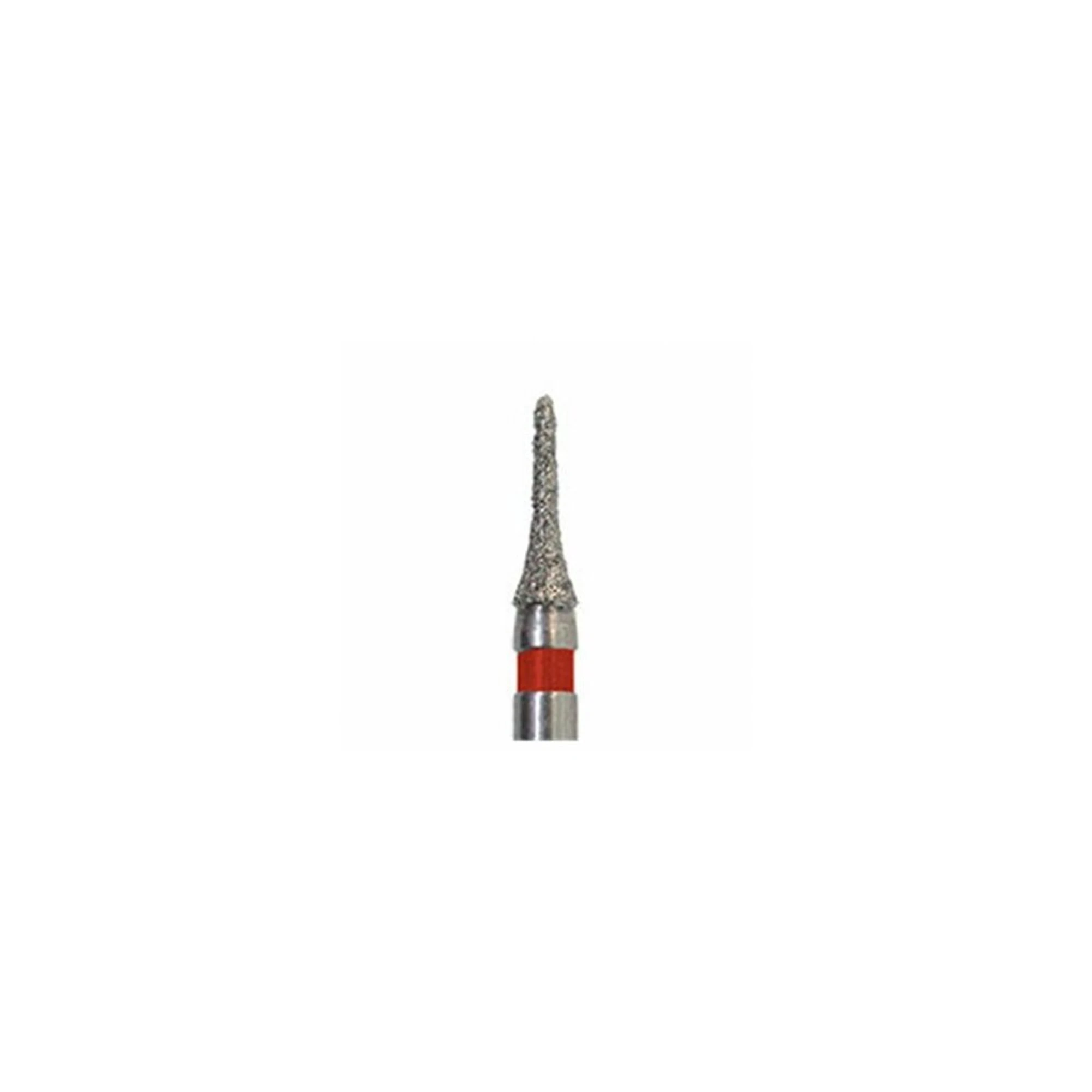 Meisinger Multi-Use Diamond Bur, RA, Interproximal Mosquito #820F, 1.6 mm, Fine (Red), 5/Pk, 820F-016-RA thumbnail 2