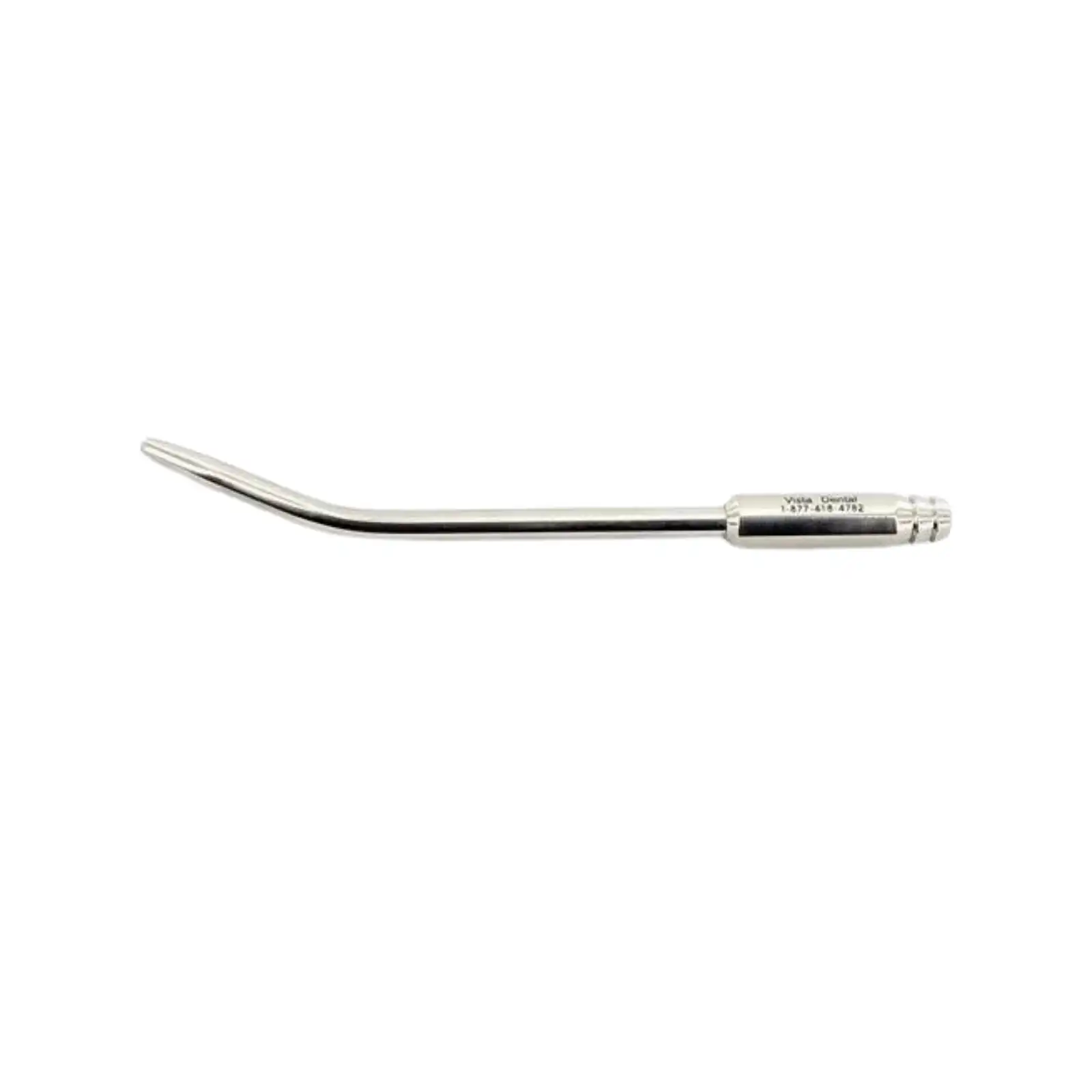 Vista Apex Appli-Vac Surgical Aspirator Tip, 2.5 mm Opening, 1/4" Stainless Steel, 6" Length, Tapered Tip, Large Tube, 1/Pkg, 46P2A thumbnail 3