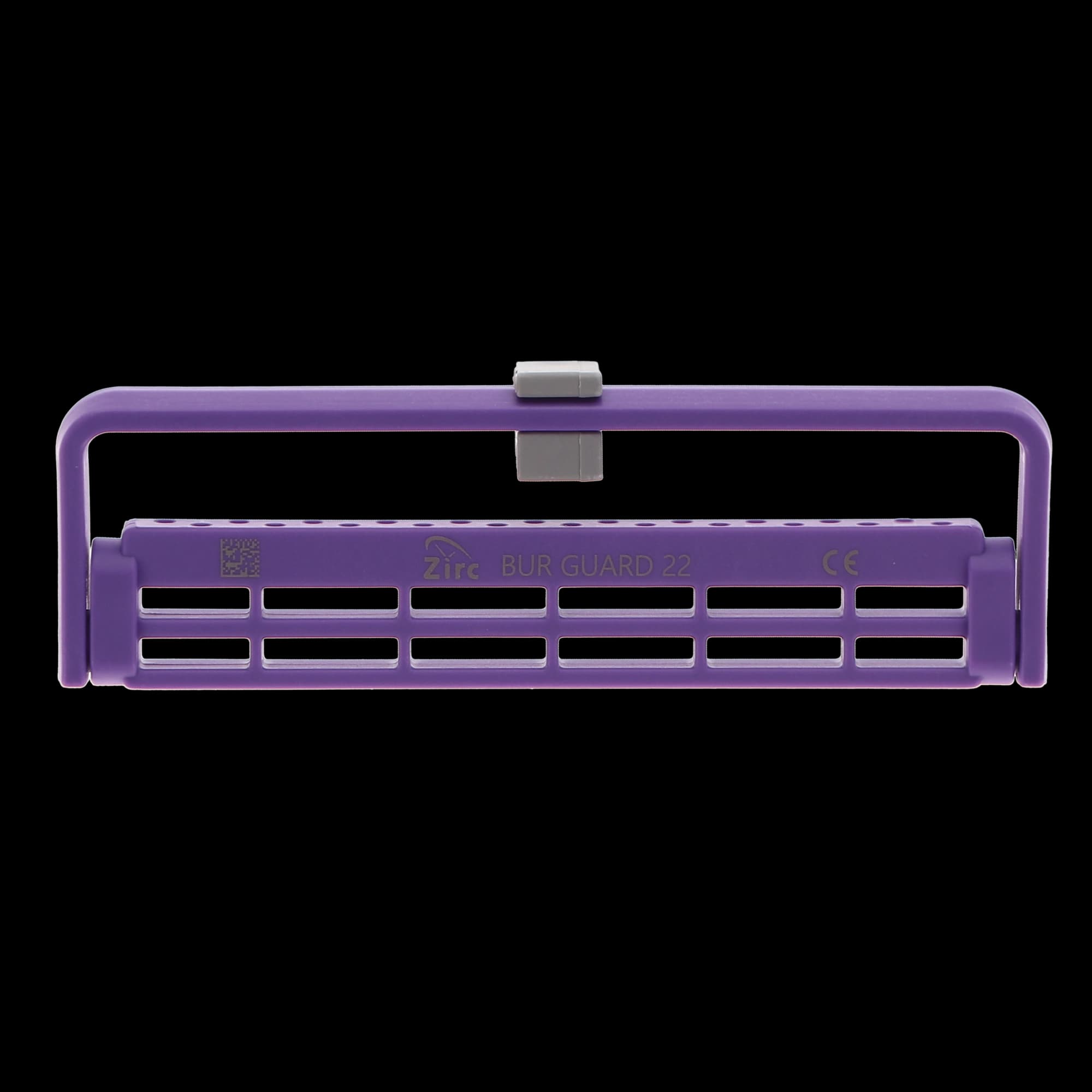 Zirc Steri-Bur Guard, 22-Hole, Neon Purple, 50Z410R thumbnail 2