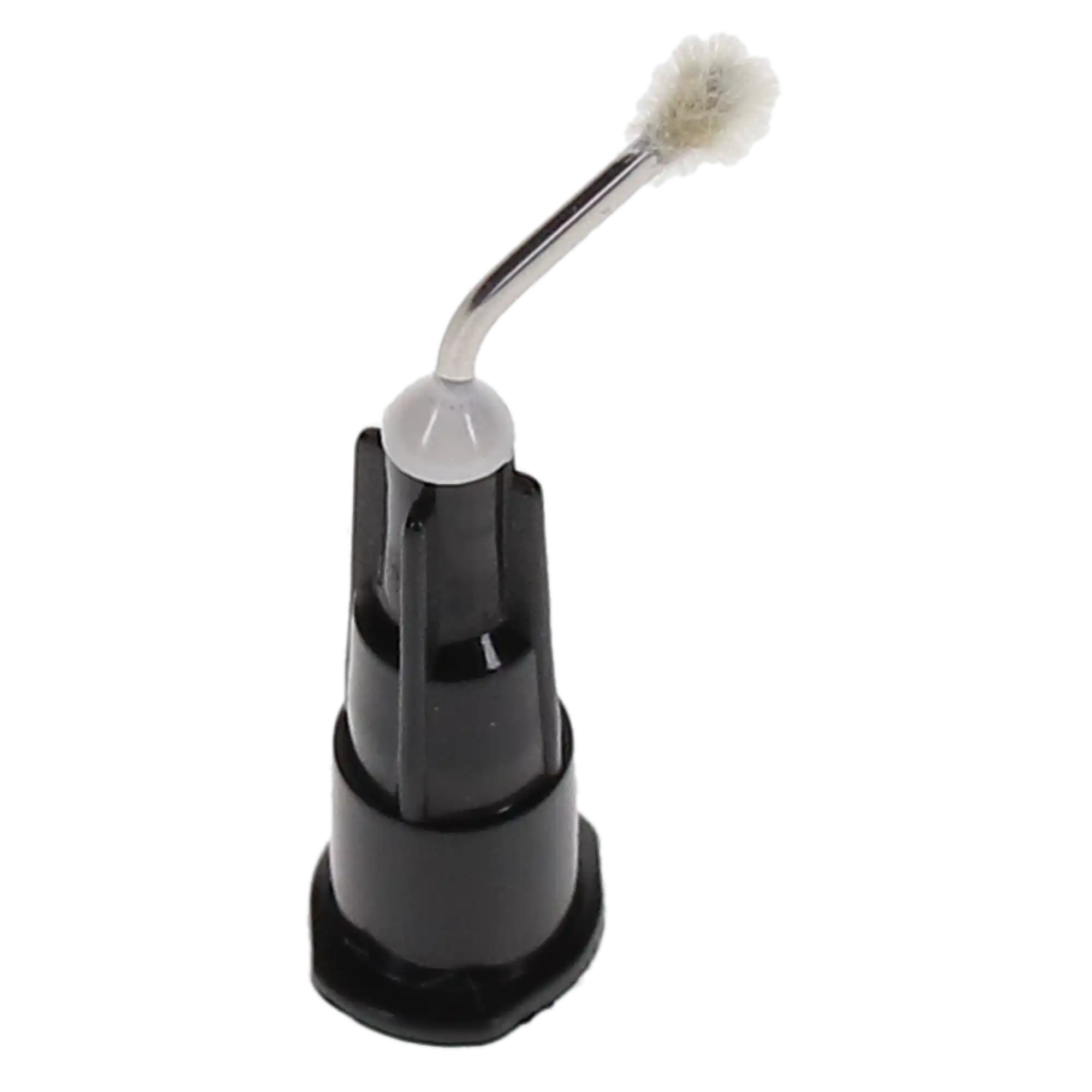 Pac-Dent iFlo Pre-Bent Delivery Tip Needle with Micro Brush, Black, 25 Gauge, 100/Pk, 1357 thumbnail 2