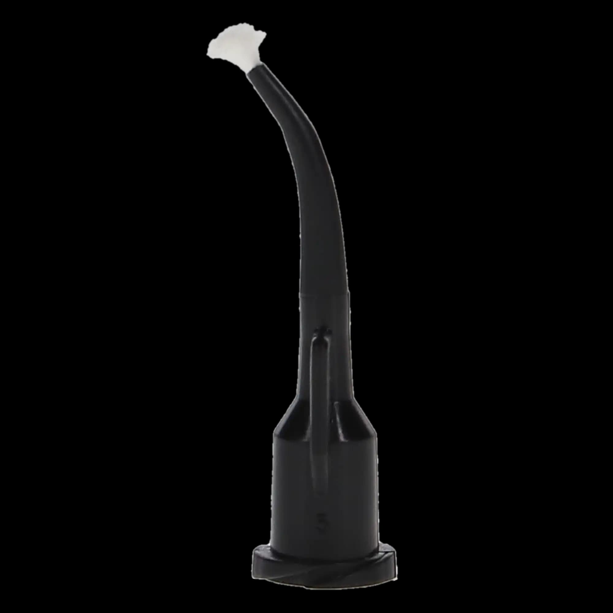 Pac-Dent iFlo EZVisc Curved Delivery Tips with Adjustable Brush, Black, 22 Gauge, 100/Pk, 1169 thumbnail 6