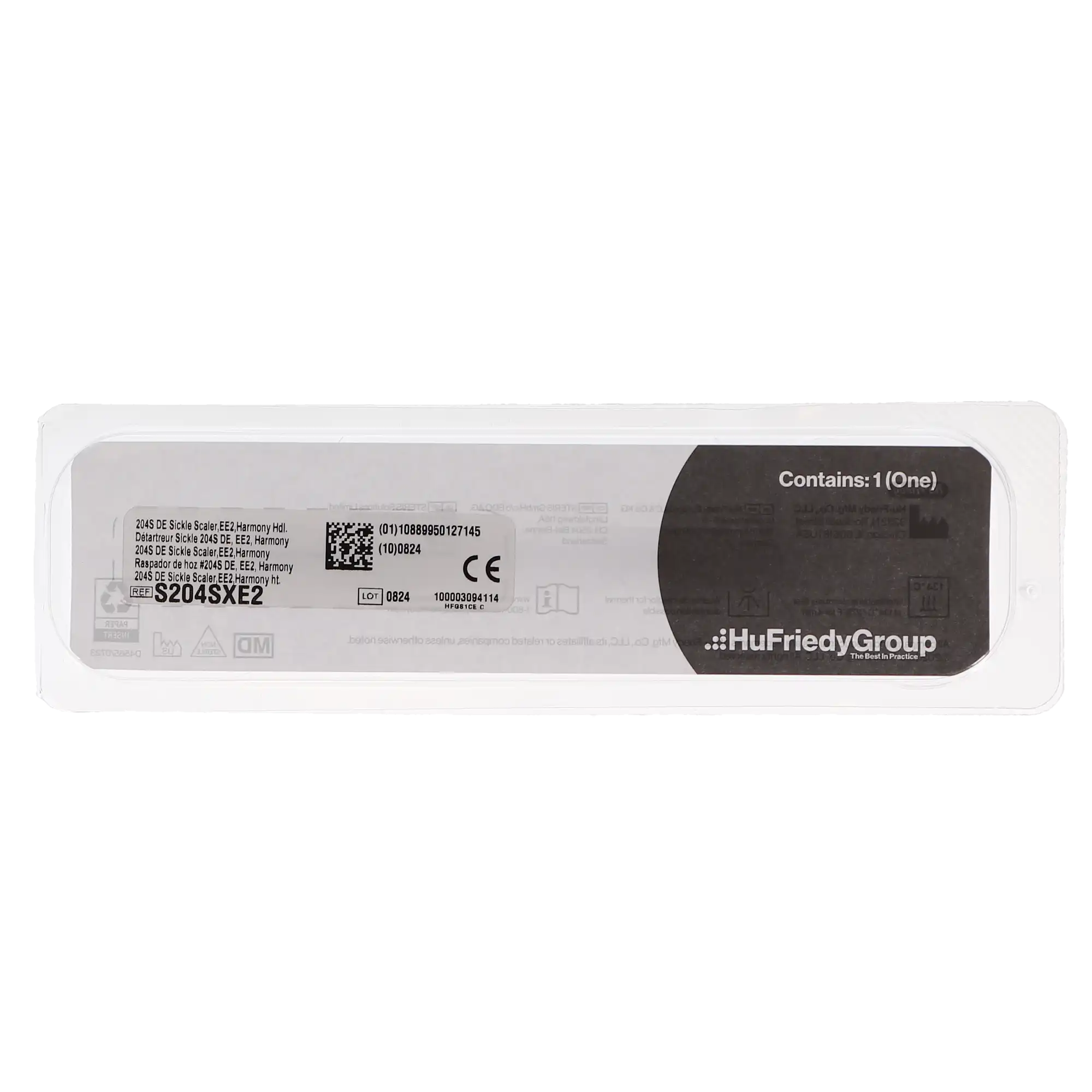 Hu-Friedy Harmony Ergonomic Sickle Scaler, Double-Ended, 204S, EverEdge 2.0, S204SXE2, 1/Pk thumbnail 4