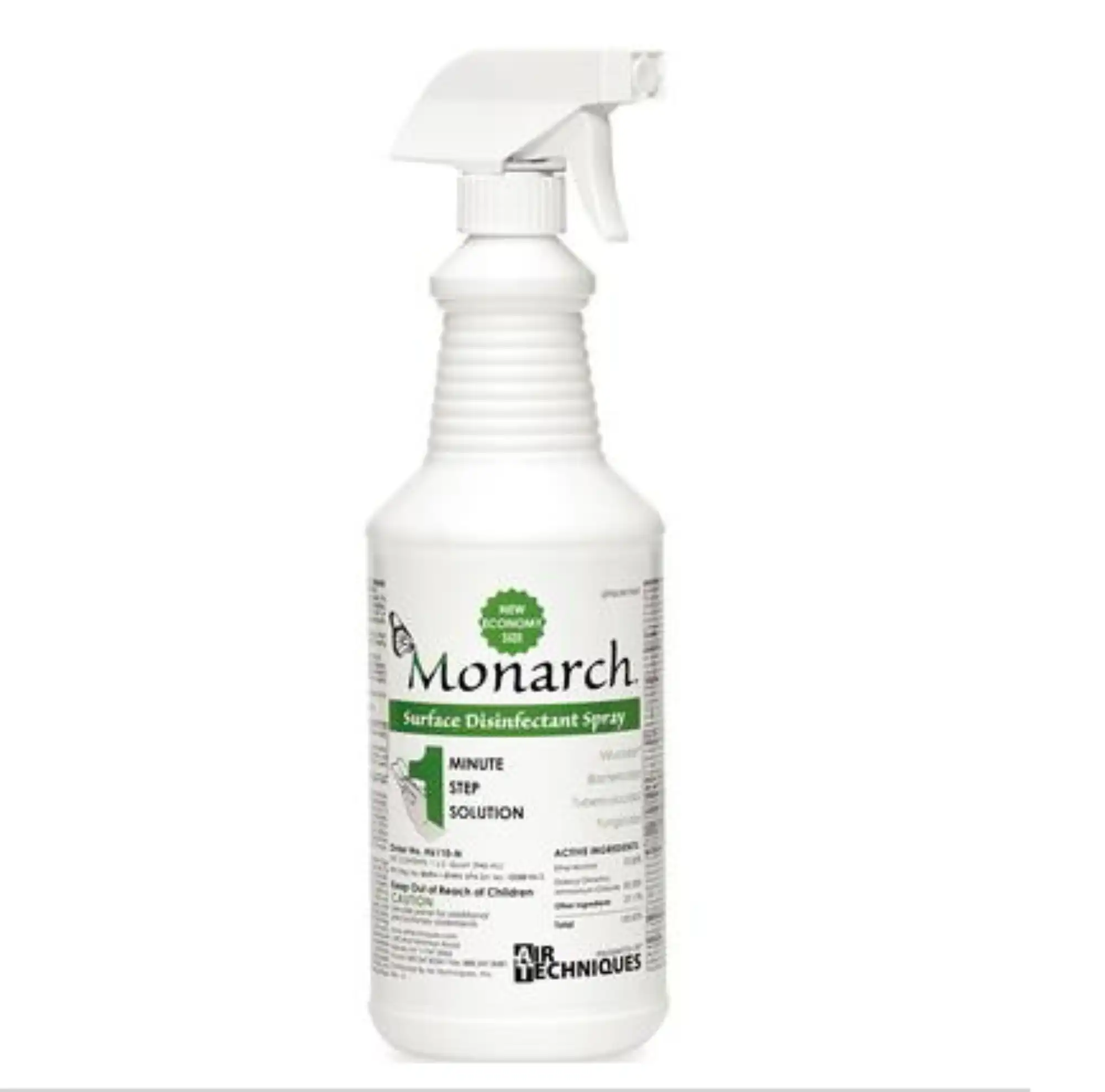 Air Techniques Monarch Surface Disinfectant Spray, 32 oz Bottle, H6110-N thumbnail 5