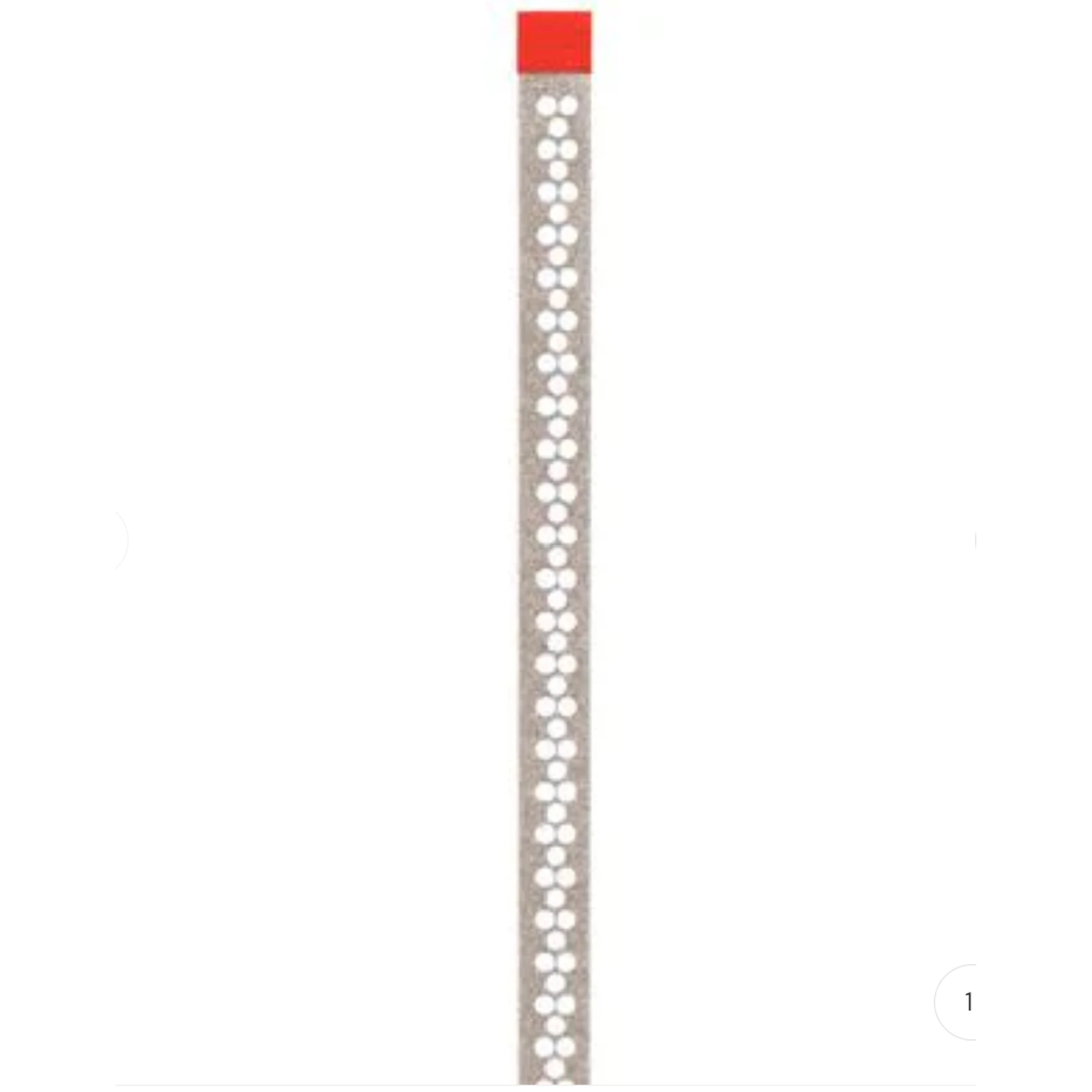 NTI Perforated Diamond Finishing Strips, Narrow, 2.5 mm Wide, 0.10 mm Thick, Fine (Red), 150 mm Long, 10/Pkg, FSP2-F thumbnail 6