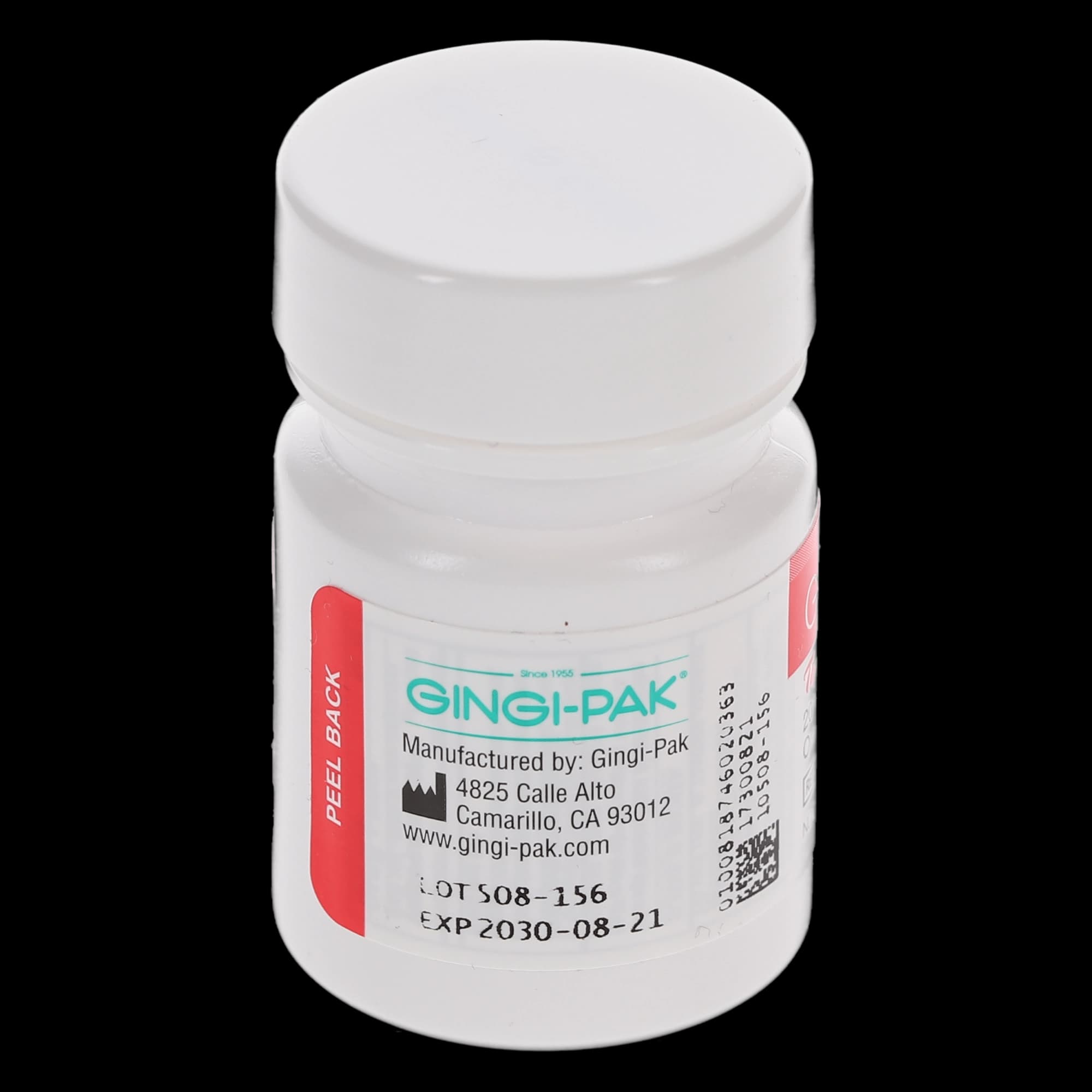 Gingicaine Topical Anesthetic Gel, 20% Benzocaine, Strawberry, 1 oz Jar, 20118 thumbnail 4